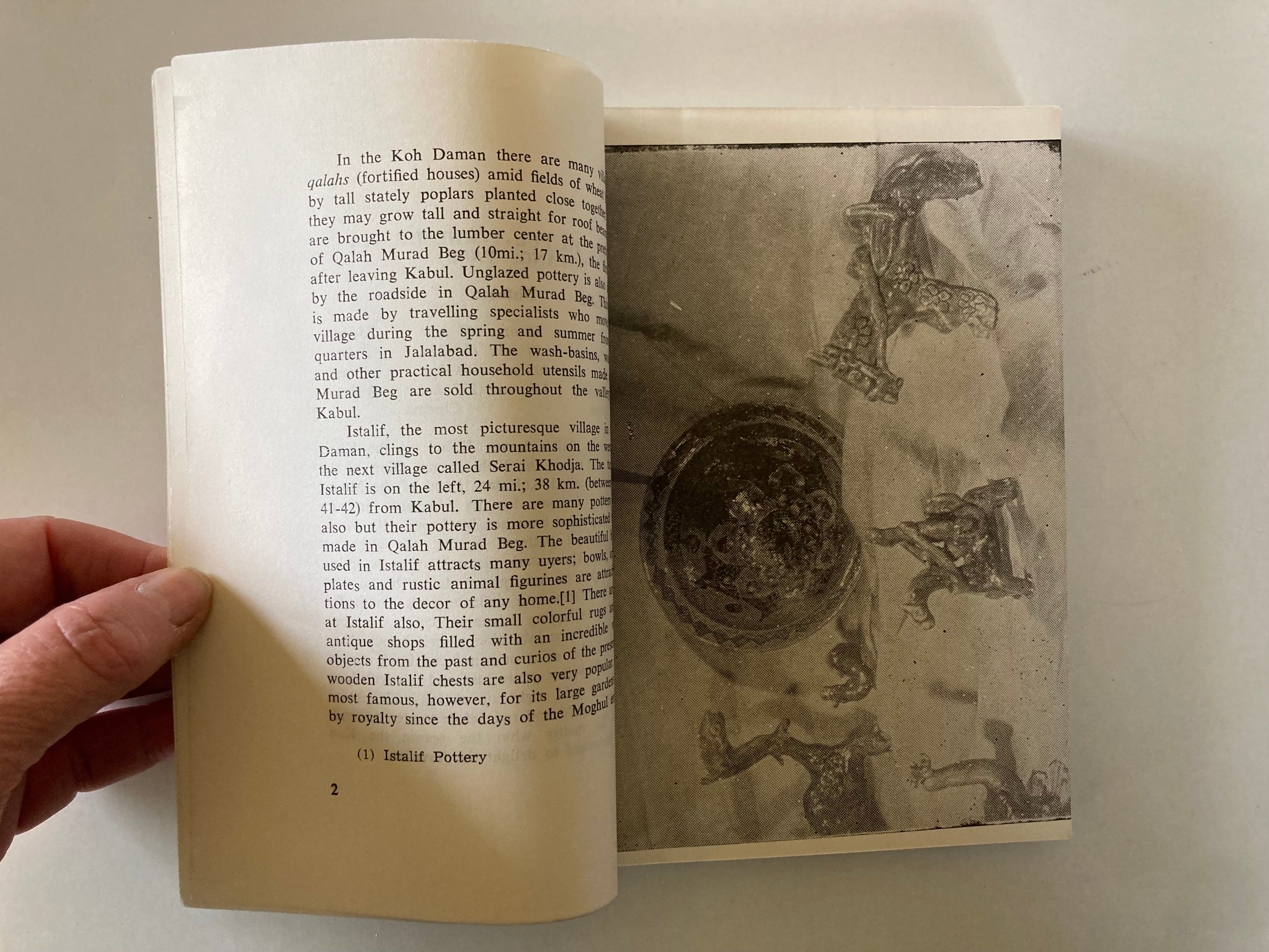 The Road to Balkh by Nancy Hatch Dupree Published by Afghan Tourist Organisation 1967 Illustrated Book