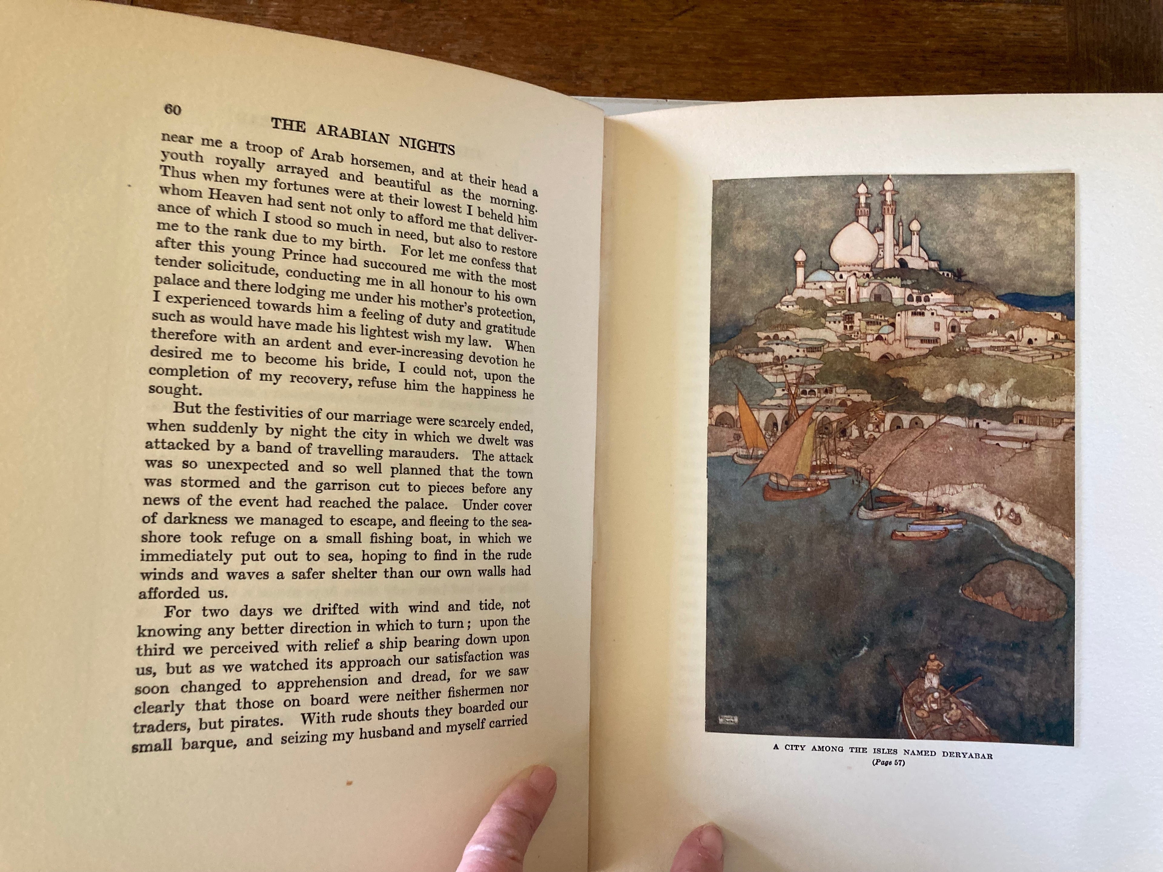 Stories From The Arabian Nights Retold by Laurence Housman with Drawings by Edmund Dulac Undated