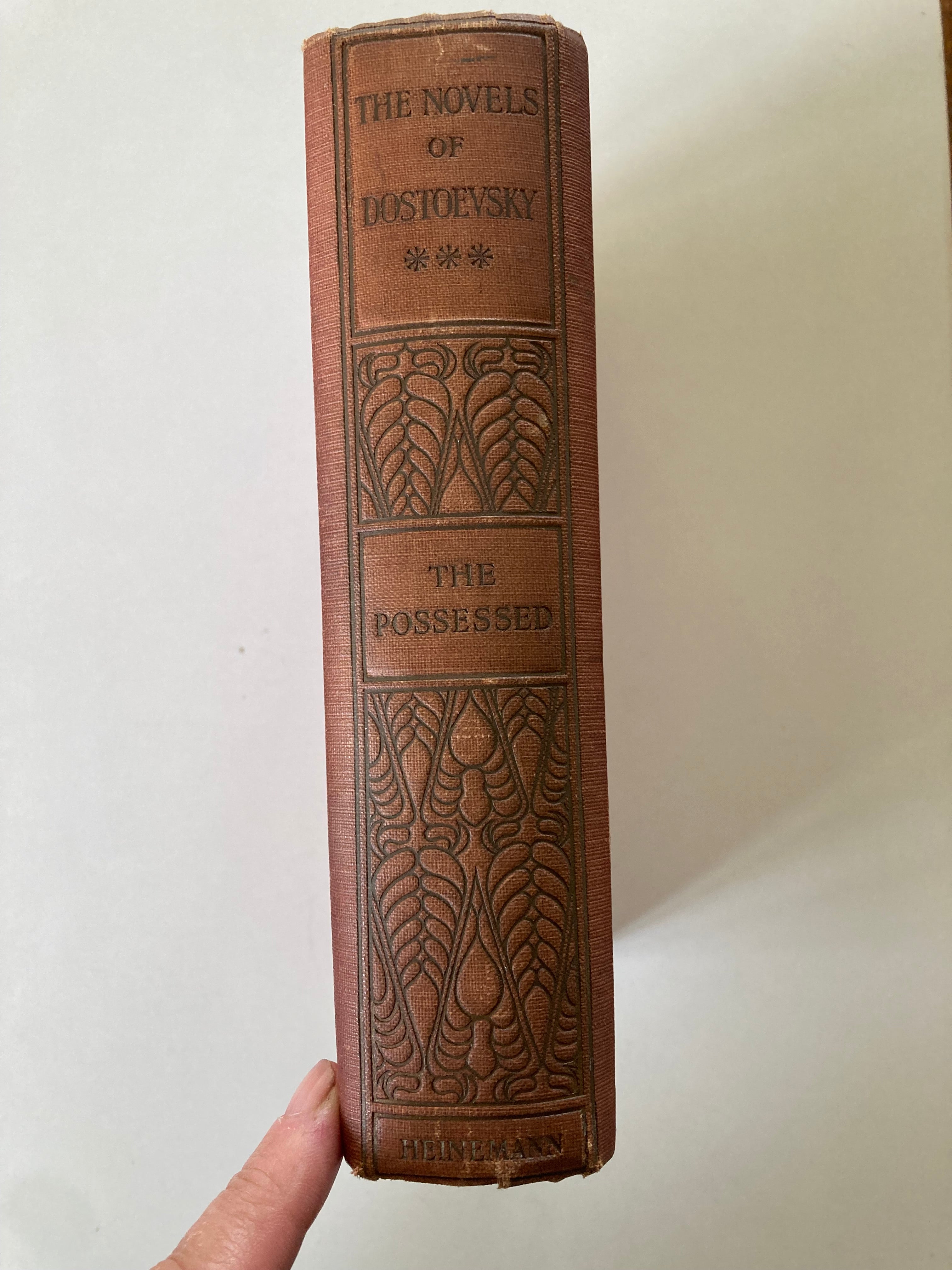 The Possessed by Fyodor Dostoevsky Translated by Constance Garnett 1913 First Edition Cloth Hardback Book