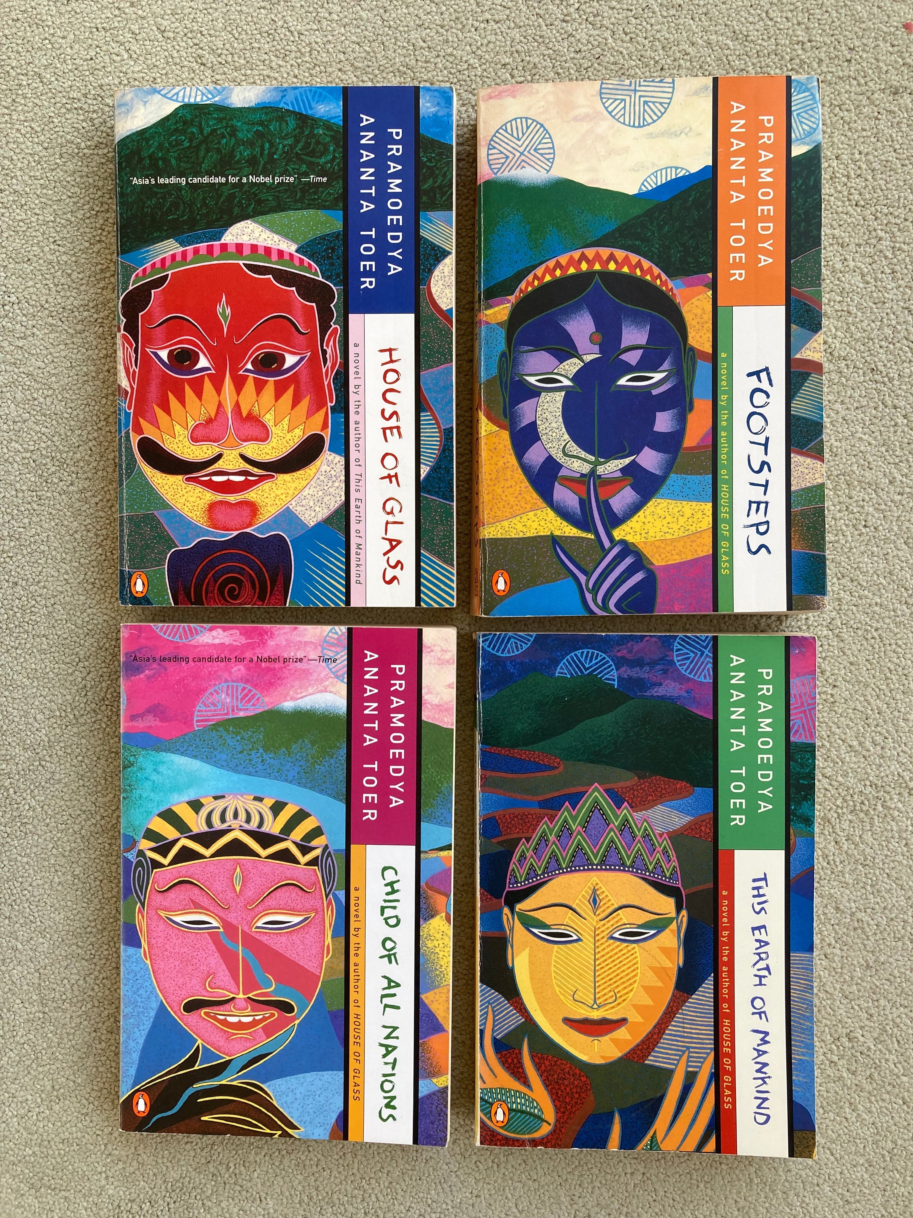The Buru Quartet Pramoedya Ananta Toer Penguin Paperback Collection This Earth of Mankind