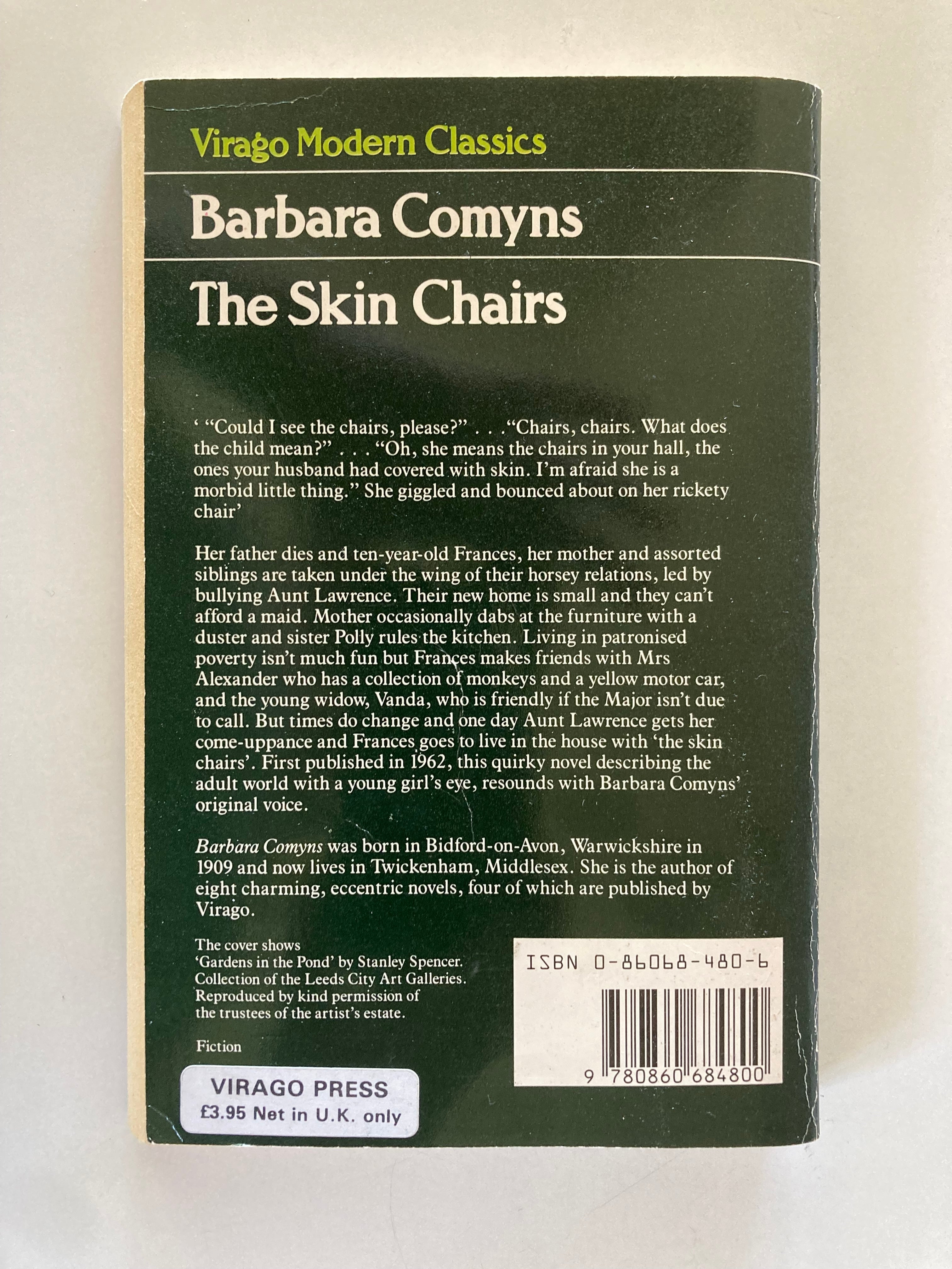 Five Barbara Comyns Virago Modern Classics including The Skin Chairs