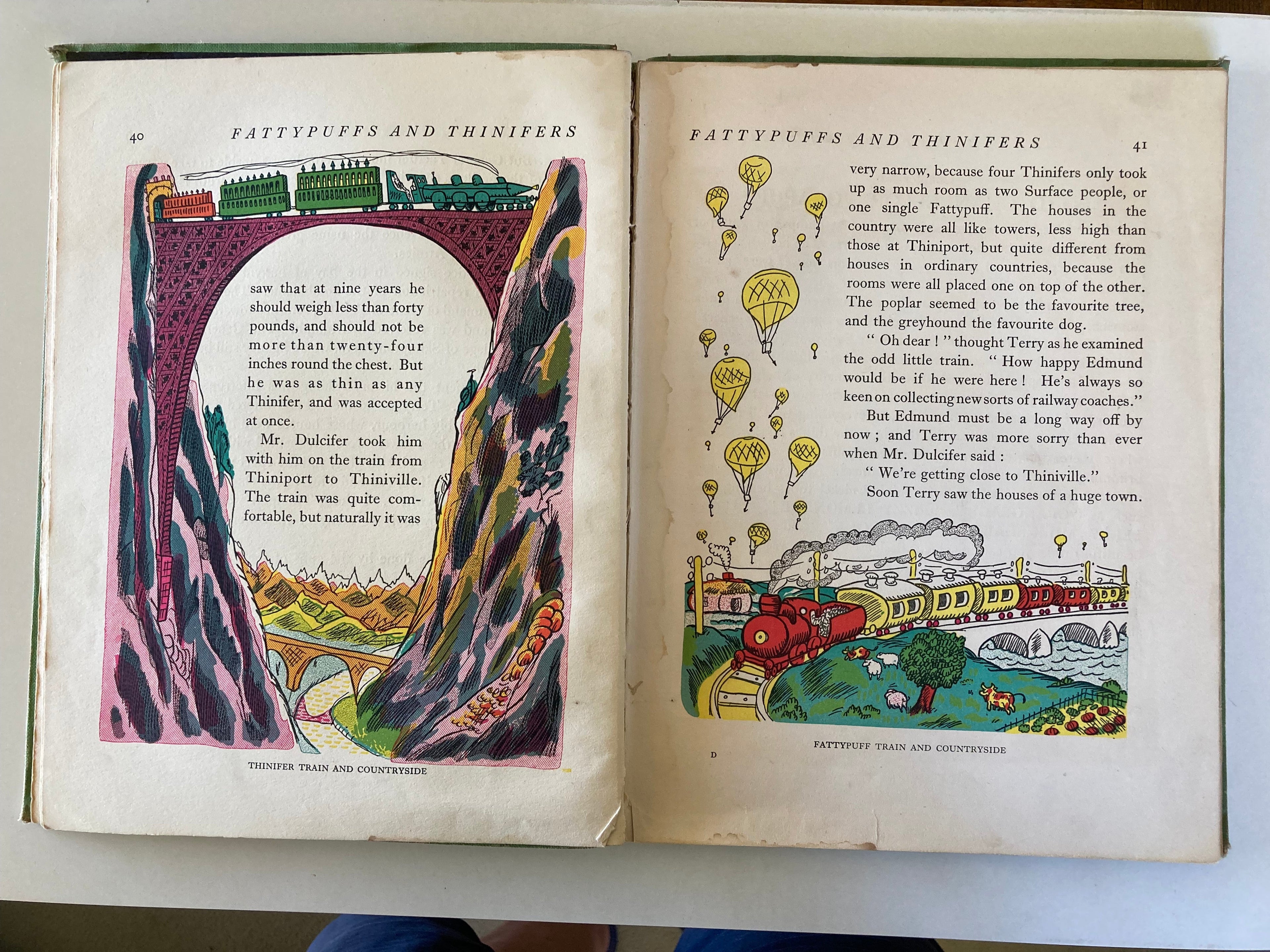 Fattypuffs and Thinifers by Andre Maurois Translated by Norman Denny Illustrated by Jean Bruller First Edition 1941