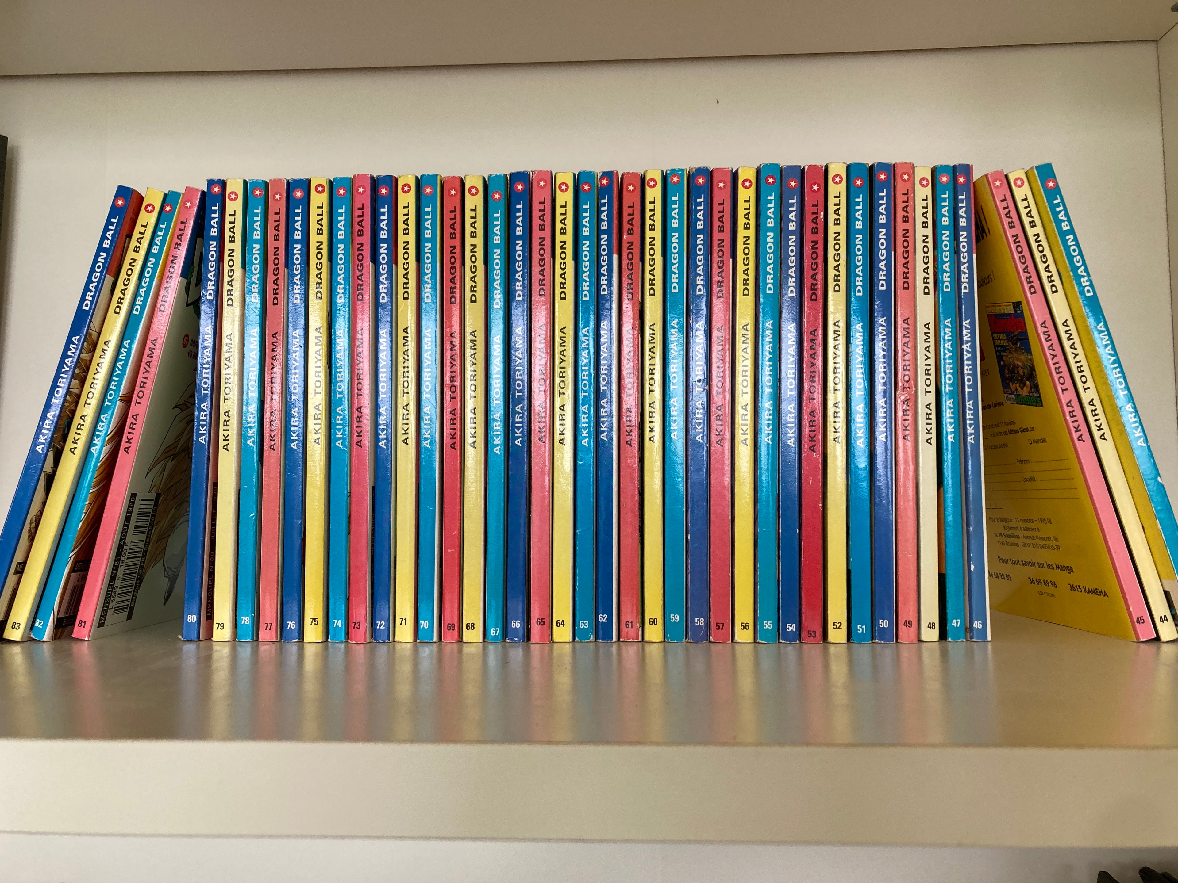 42 Volumes of Akira Toriyama Dragon Ball Graphic Novels in French Francaise  Nos 43-84 Glenat 1996-