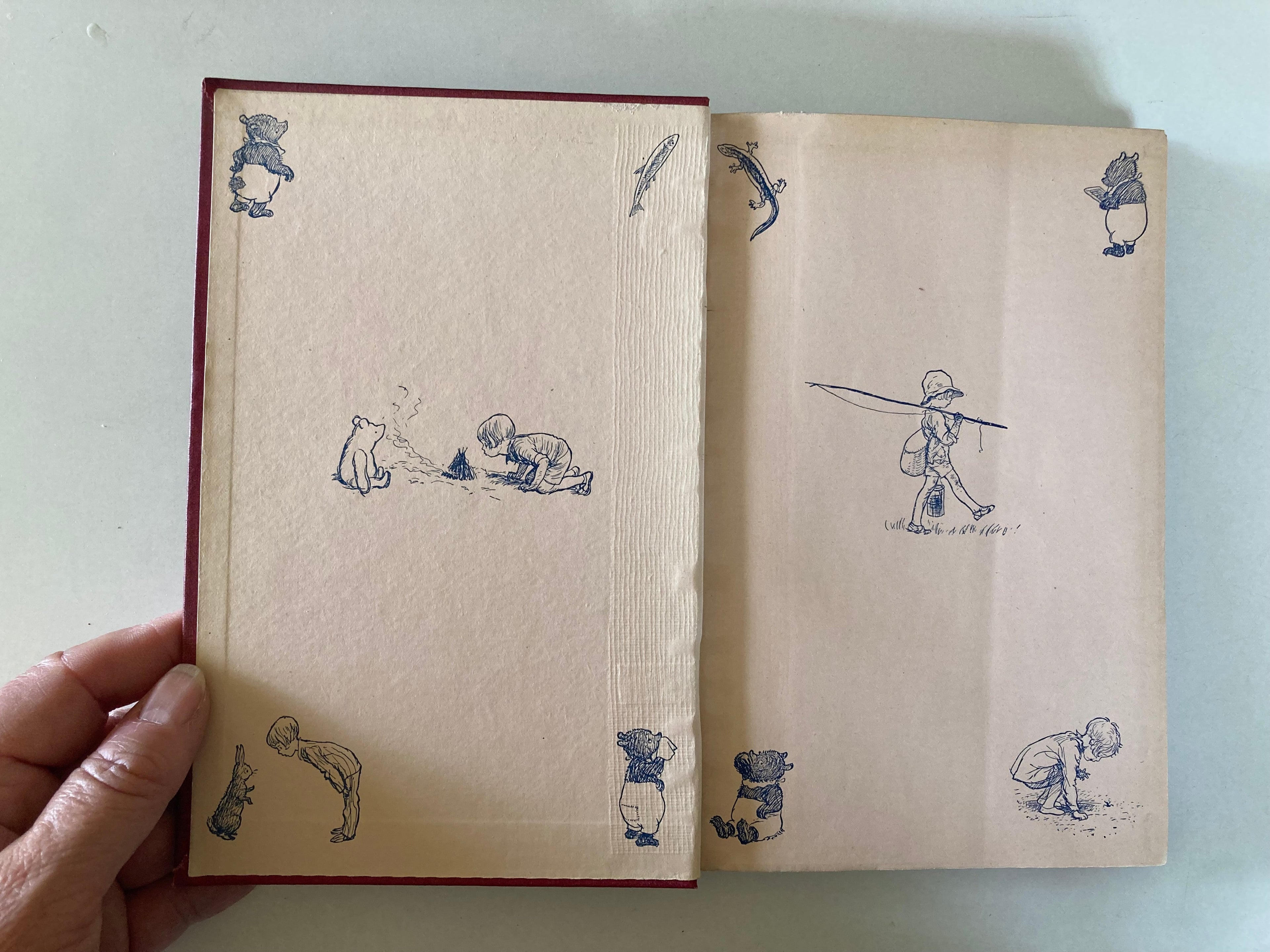 Now We Are Six by A A Milne with Decorations by Ernest H Shepard Second Edition 1927
