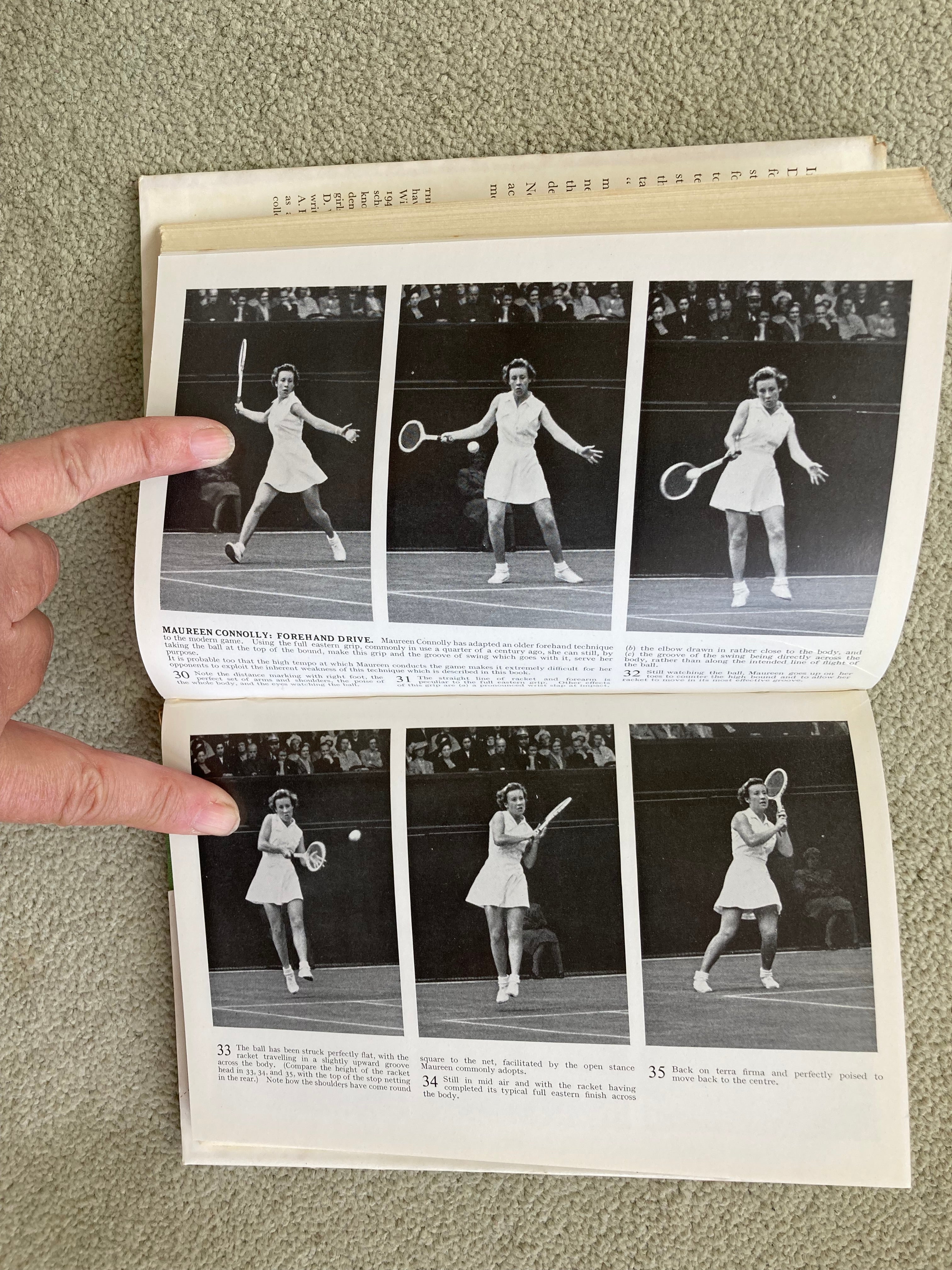 4 Lawn Tennis Books by D M Jones, H W Wilberforce, D W Gresham & A E Millman and Lloyd Budge Vintage Instructional Books