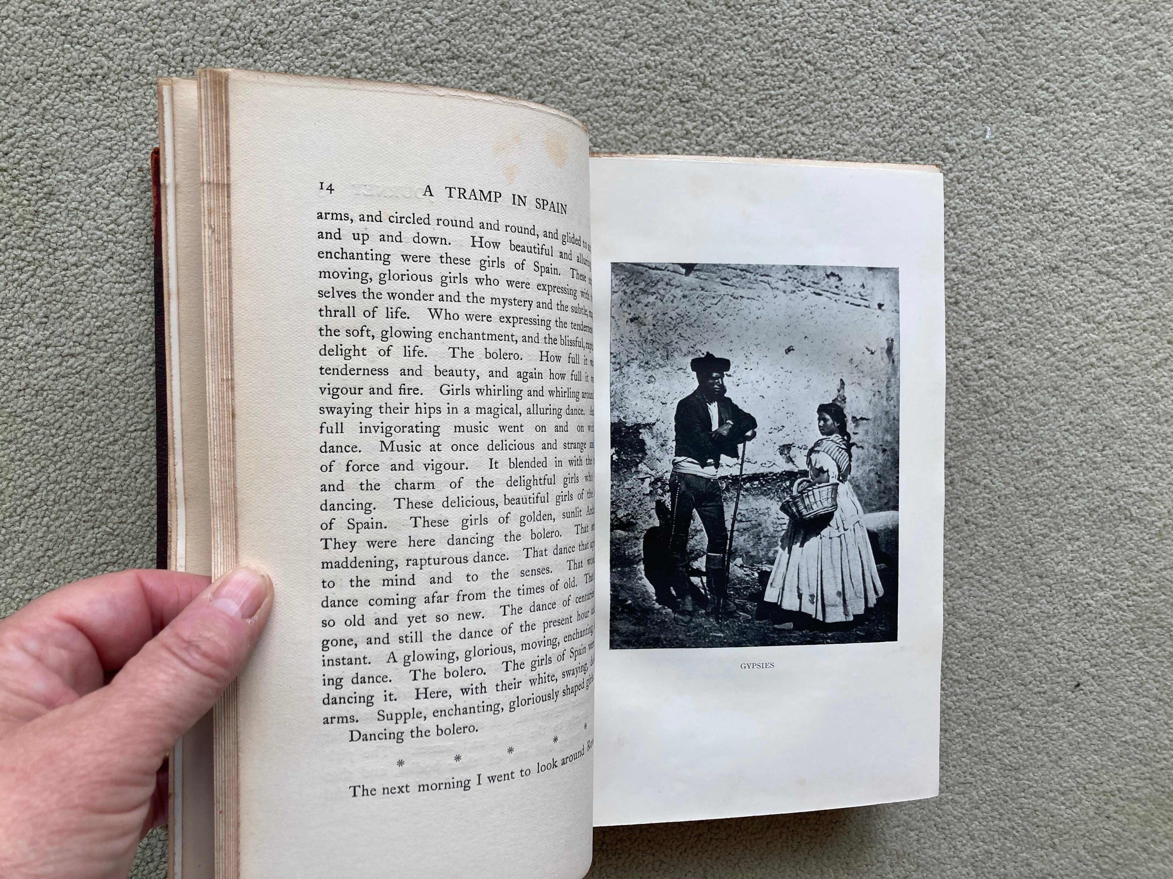 A Tramp in Spain From Andalusia to Andorra by Bart Kennedy Hardback Book from early 1900