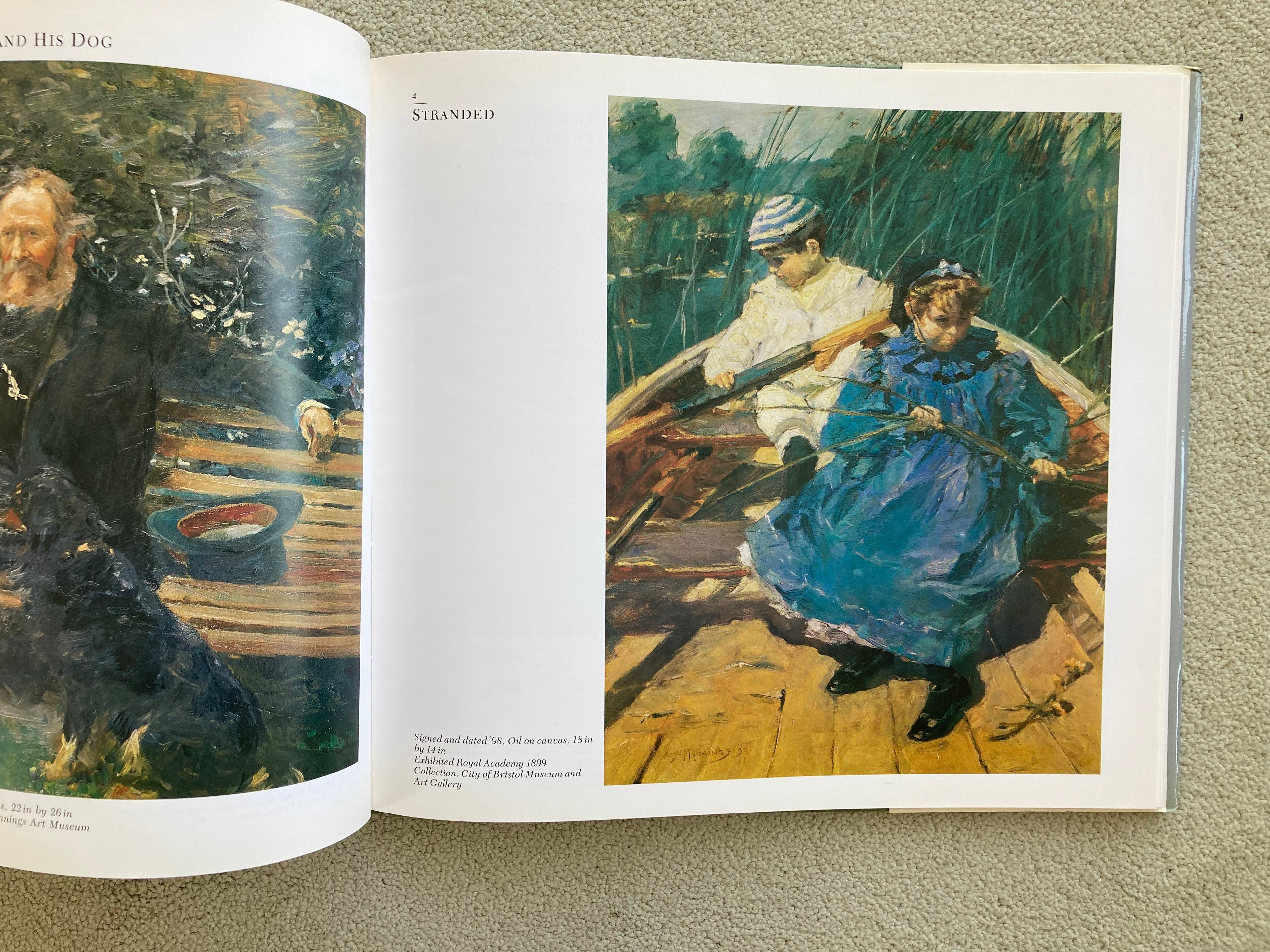 A J Munnings by Stanley Booth An Appreciation of the Artist and a Selection of his Paintings Hardback Book