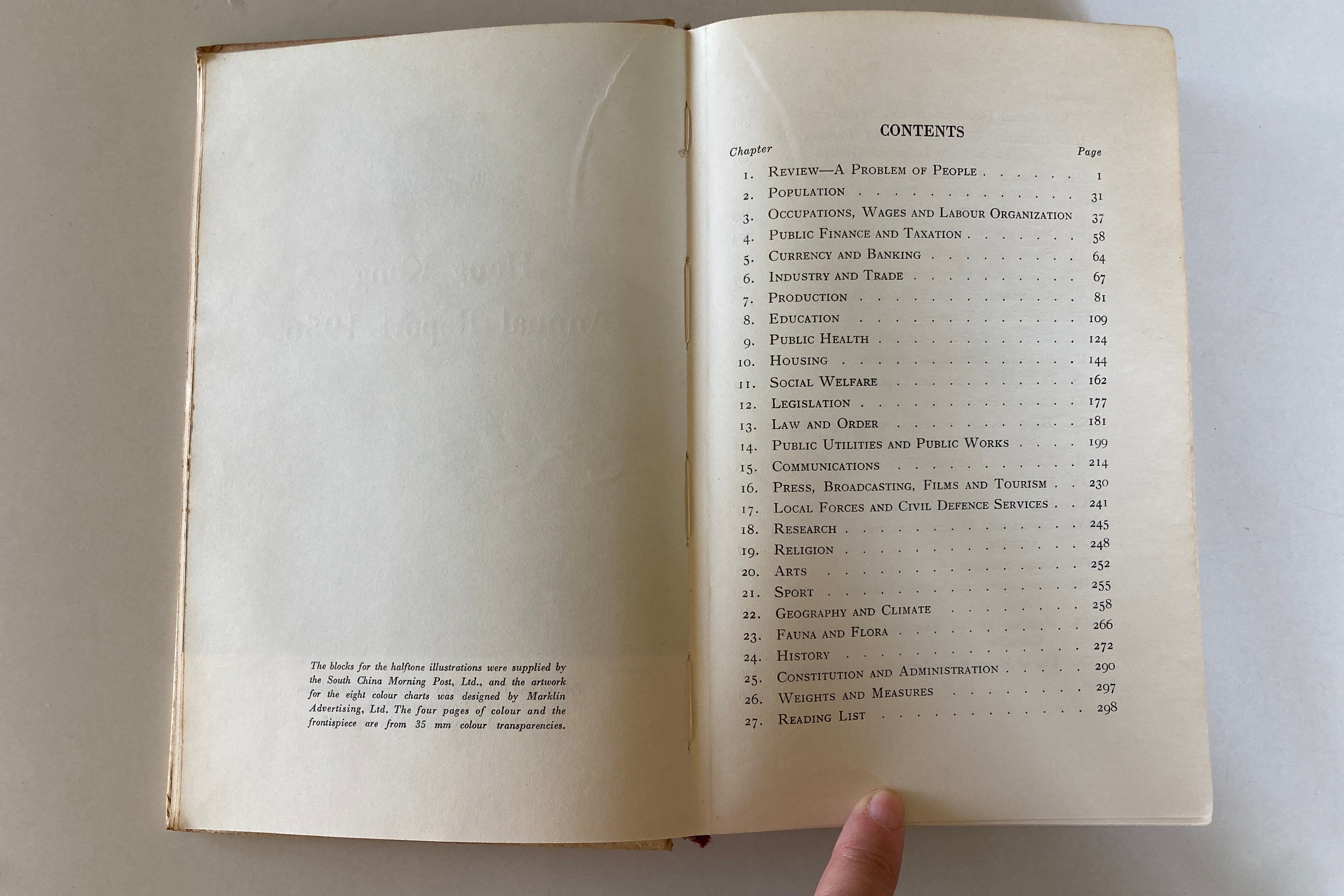 Hong Kong Annual Report 1956 Published in Hong Kong February 1957