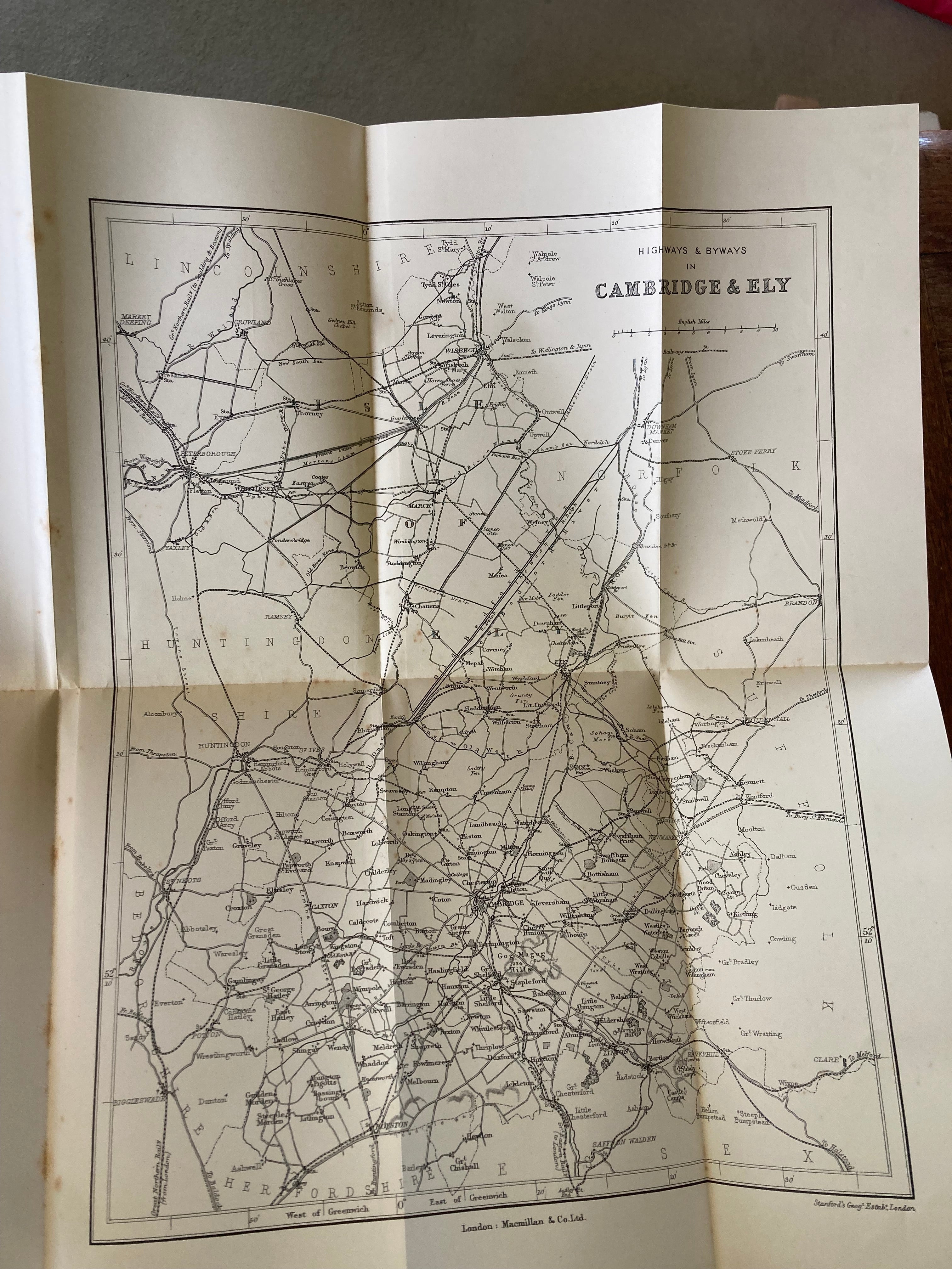 Highways & Byways in Cambridge & Ely by Rev. Edward Conybeare 1910 First Edition Cloth Hardback Book