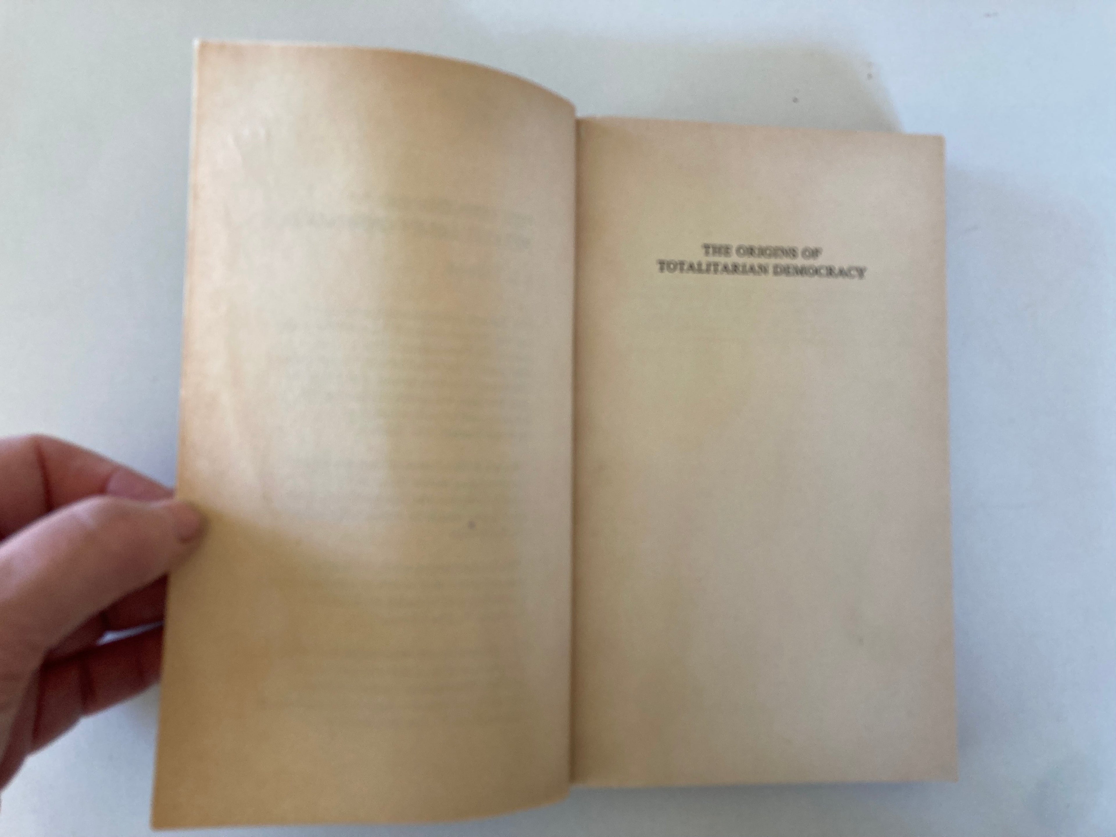 The Origins of Totalitarian Democracy by J L Talmon First Sphere Library Paperback Book 1970
