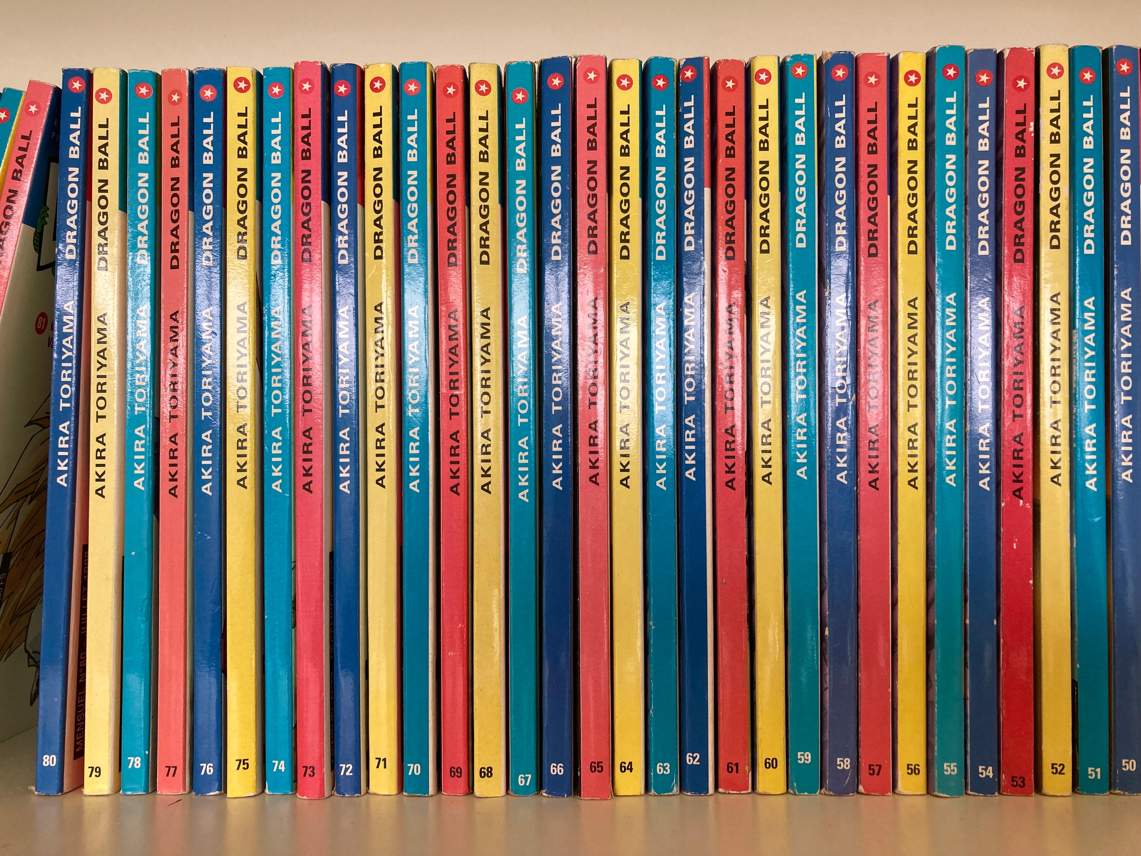 42 Volumes of Akira Toriyama Dragon Ball Graphic Novels in French Francaise  Nos 43-84 Glenat 1996-