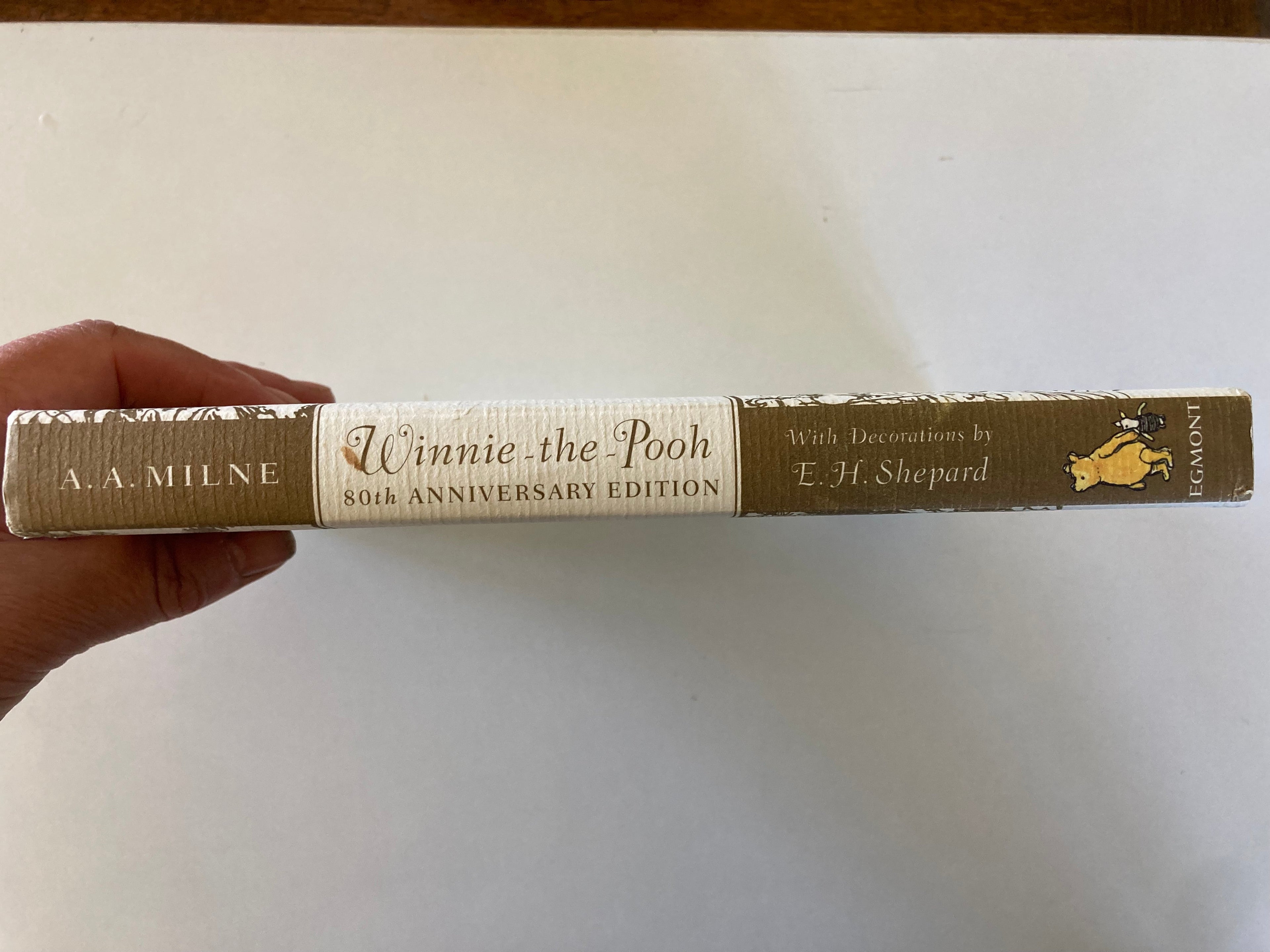 Winnie the Pooh A A Milne with Decorations by E H Shepard 80th Anniversary Edition with Swarovki Purchase Slip