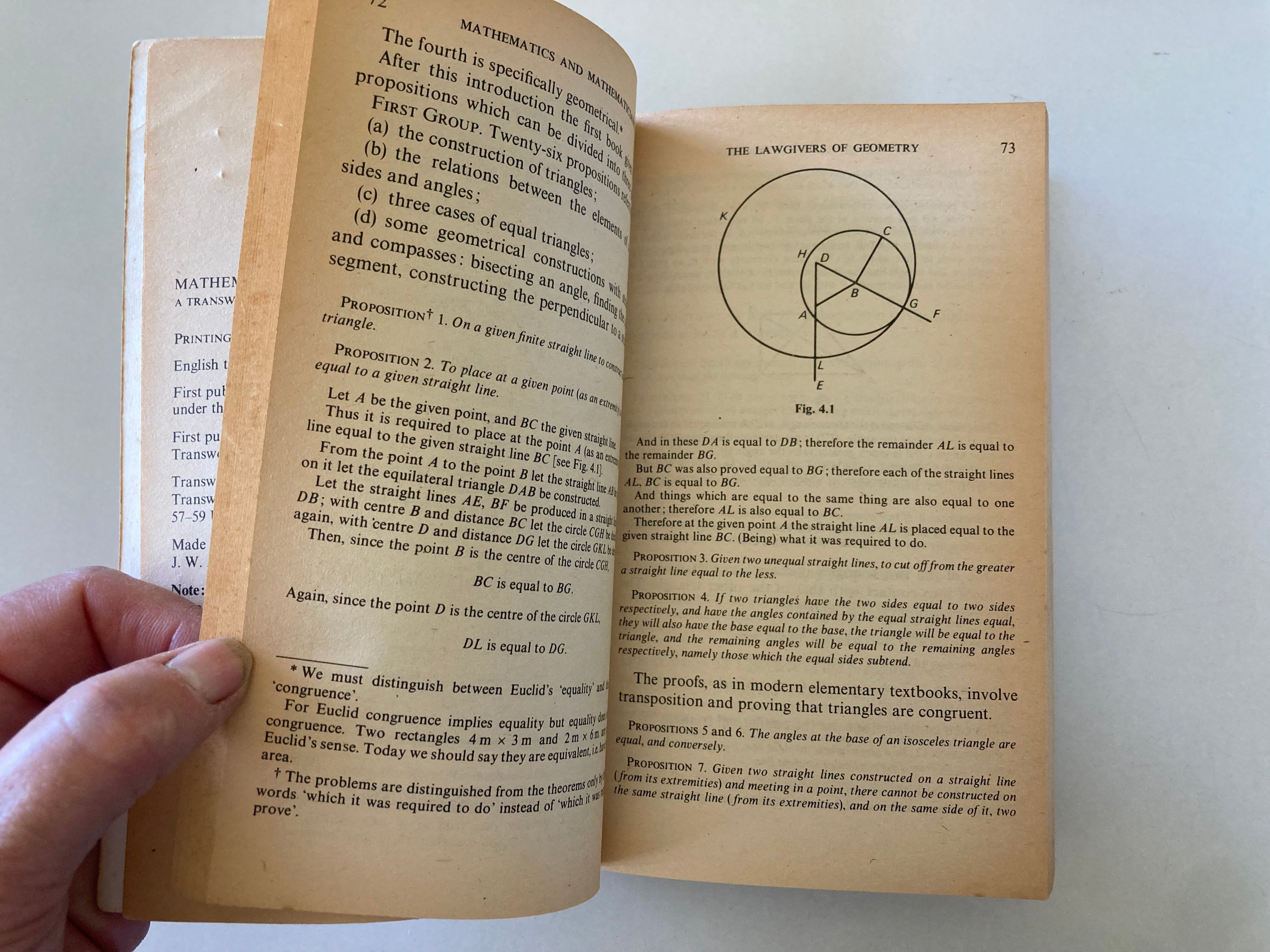 Mathematics and Mathematicians Vol I and 2 by P Dedron and J Itard Open University Set Books from 1974