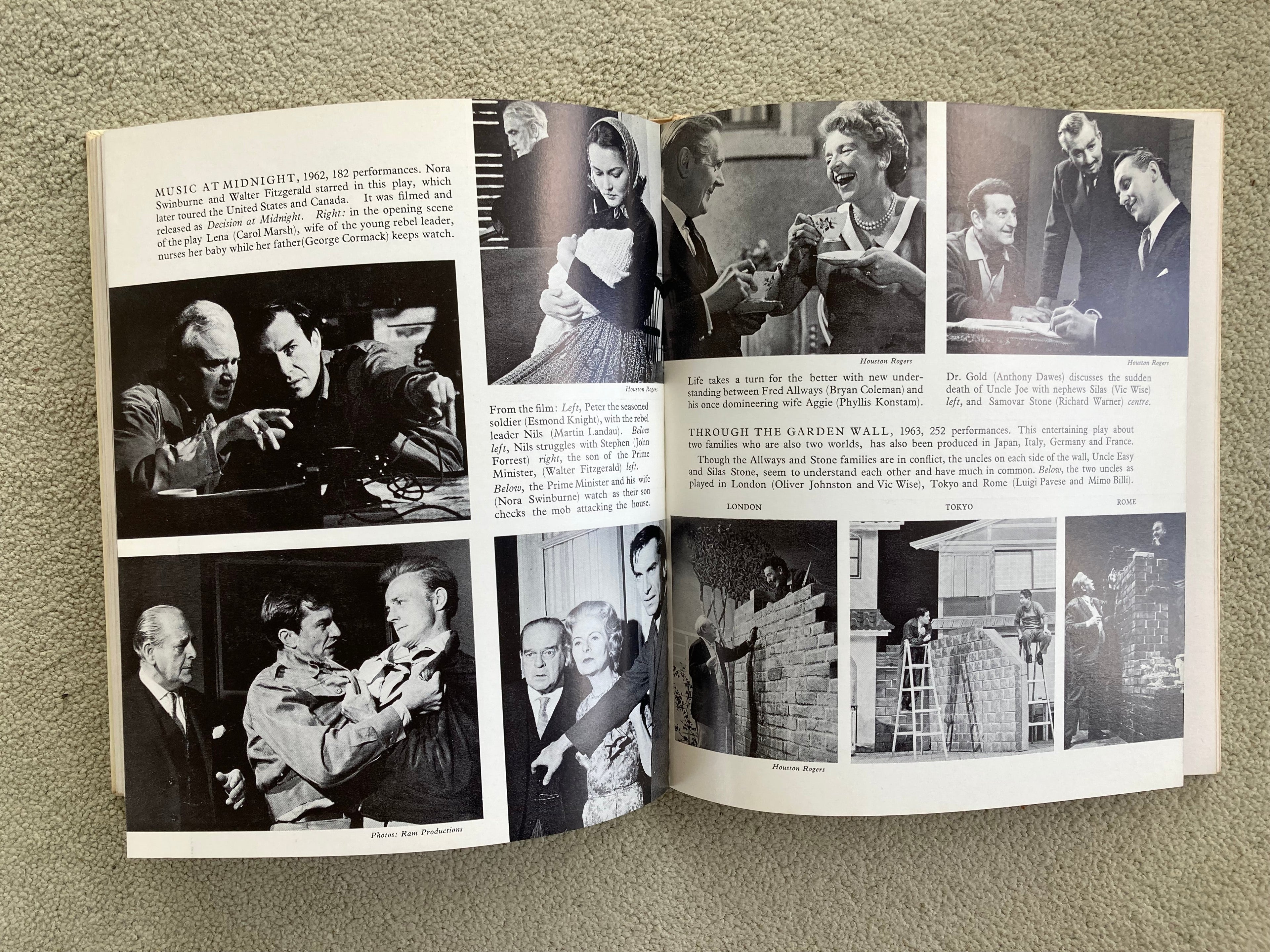 The Story of the Westminster Theatre SIGNED First Edition by K D Belden