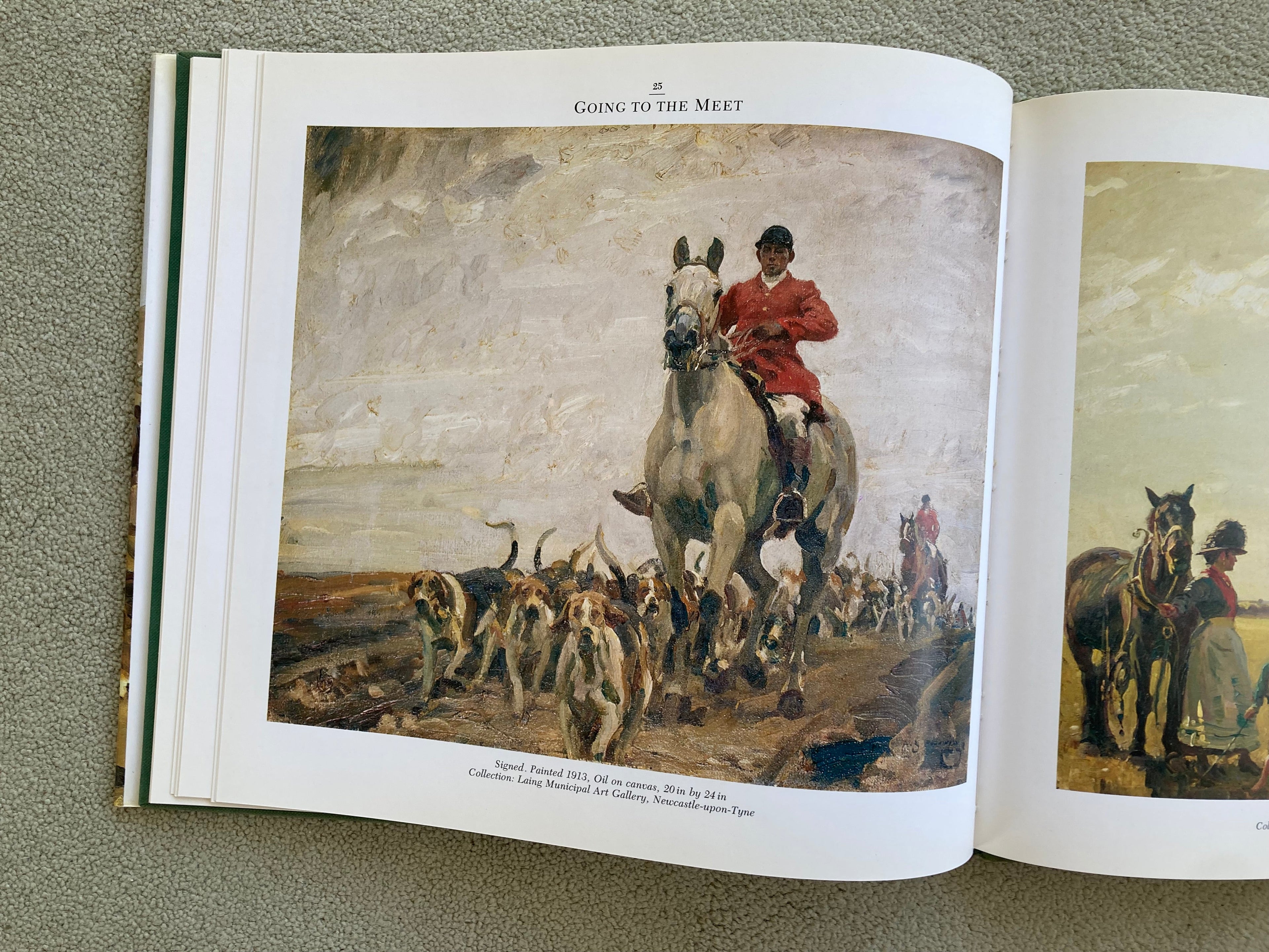A J Munnings by Stanley Booth An Appreciation of the Artist and a Selection of his Paintings Hardback Book