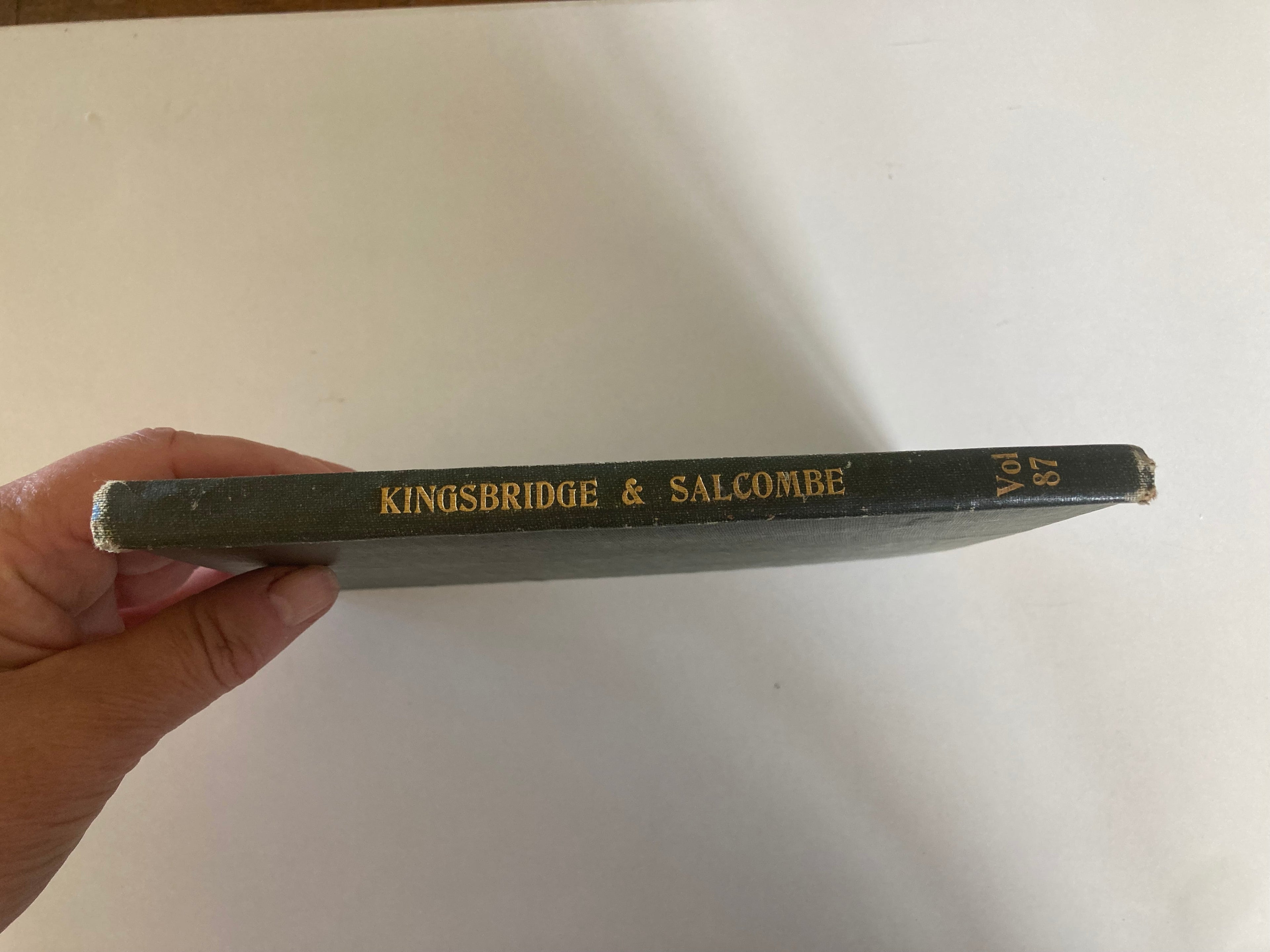 Kingsbridge Salcombe and the Kingsbridge Estuary Ordnance Map and Town Plans The Homeland Handbooks No 87