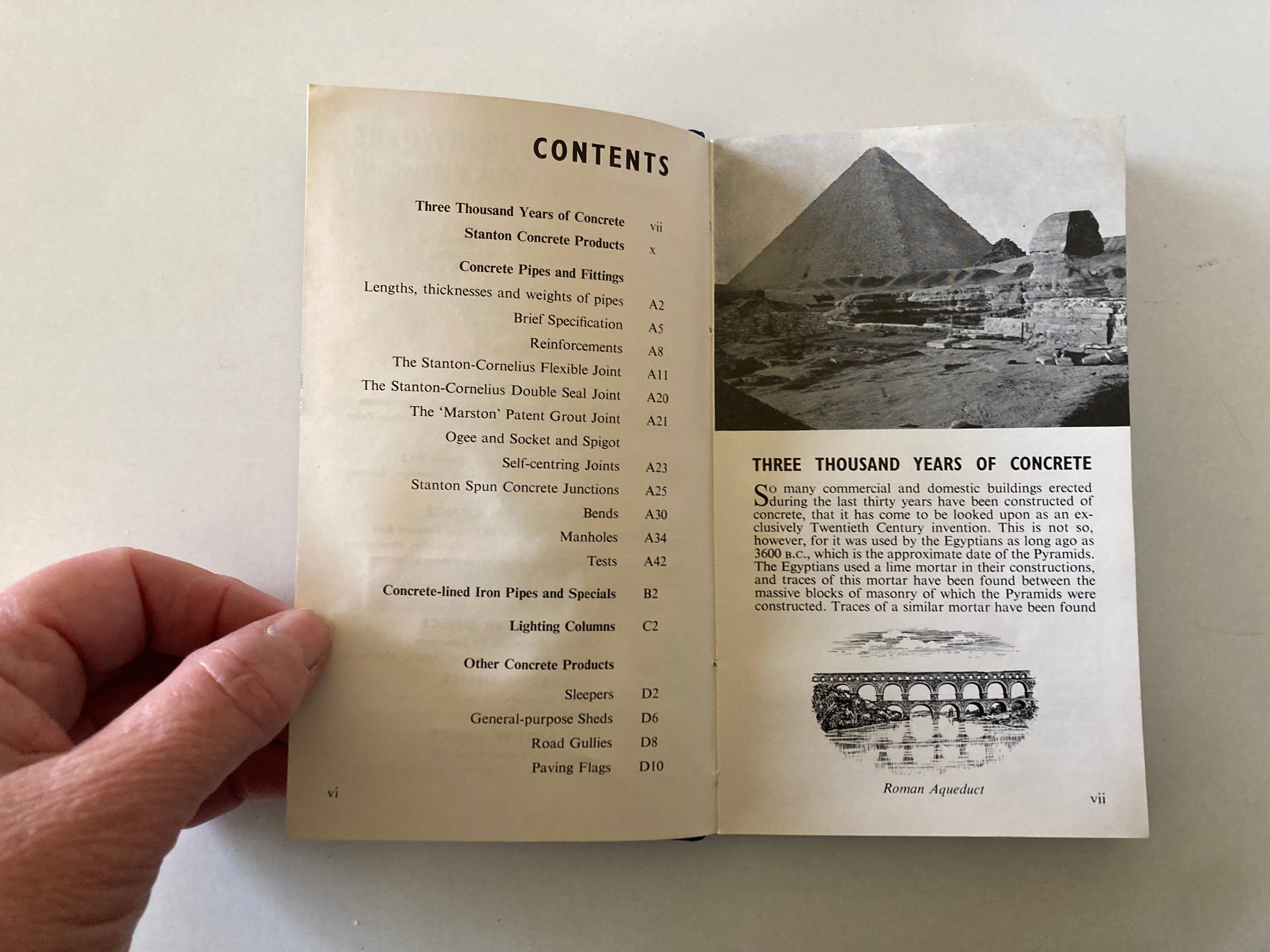 The Stanton Ironworks Company Limited Nottingham Concrete Products Book 1955