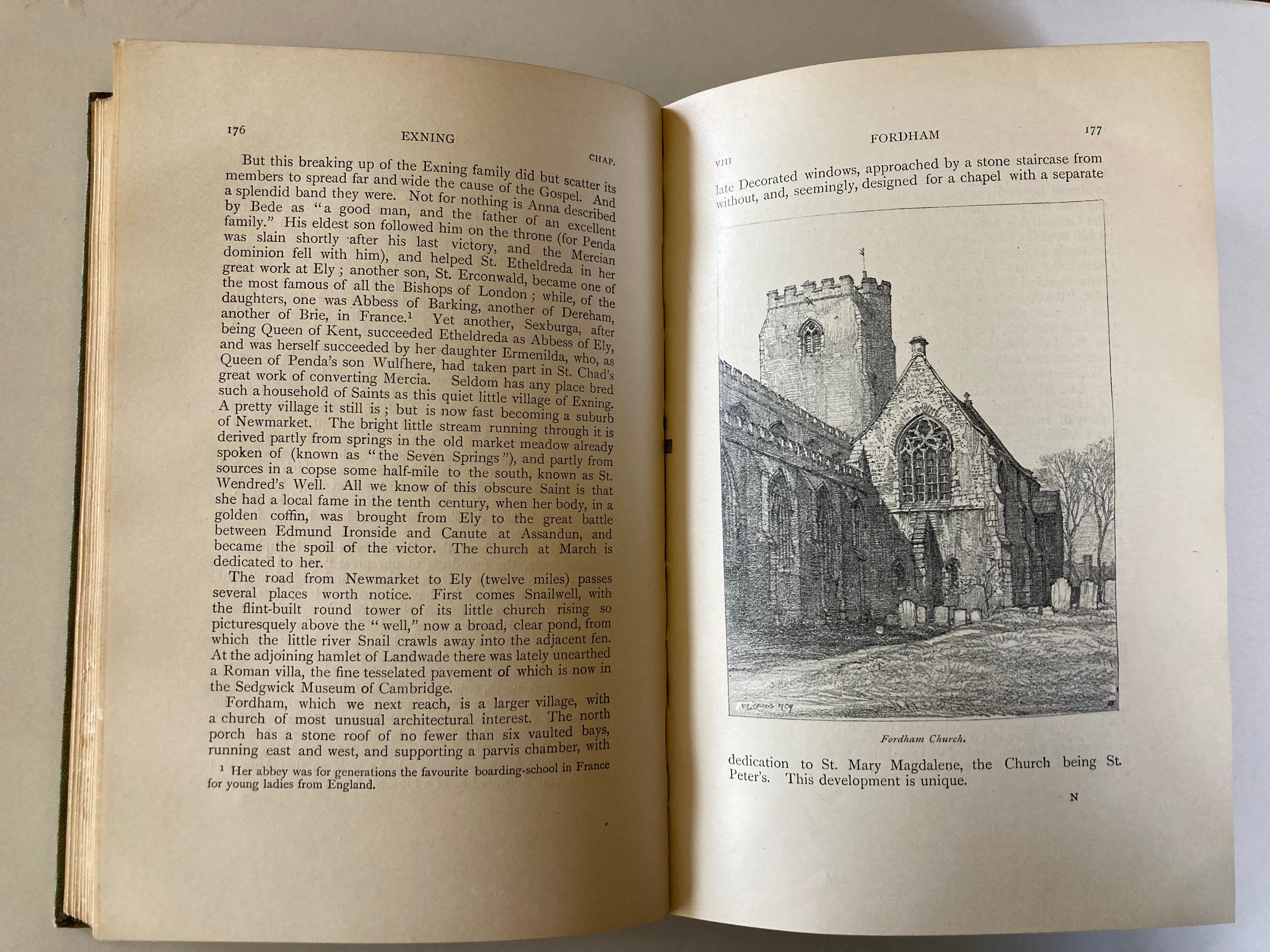 Highways & Byways in Cambridge & Ely by Rev. Edward Conybeare 1910 First Edition Cloth Hardback Book