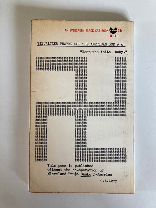 1001 Ways to Live Without Working A Standard of Laziness by Tuli Kupferberg First Edition Paperback from 1967