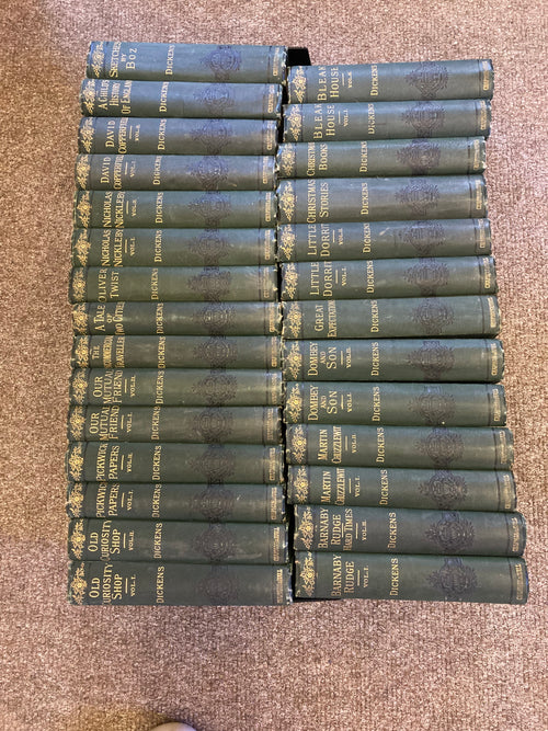 Charles Dickens Collection of 28 Titles Published Chapman and Hall c1880 with illustrations