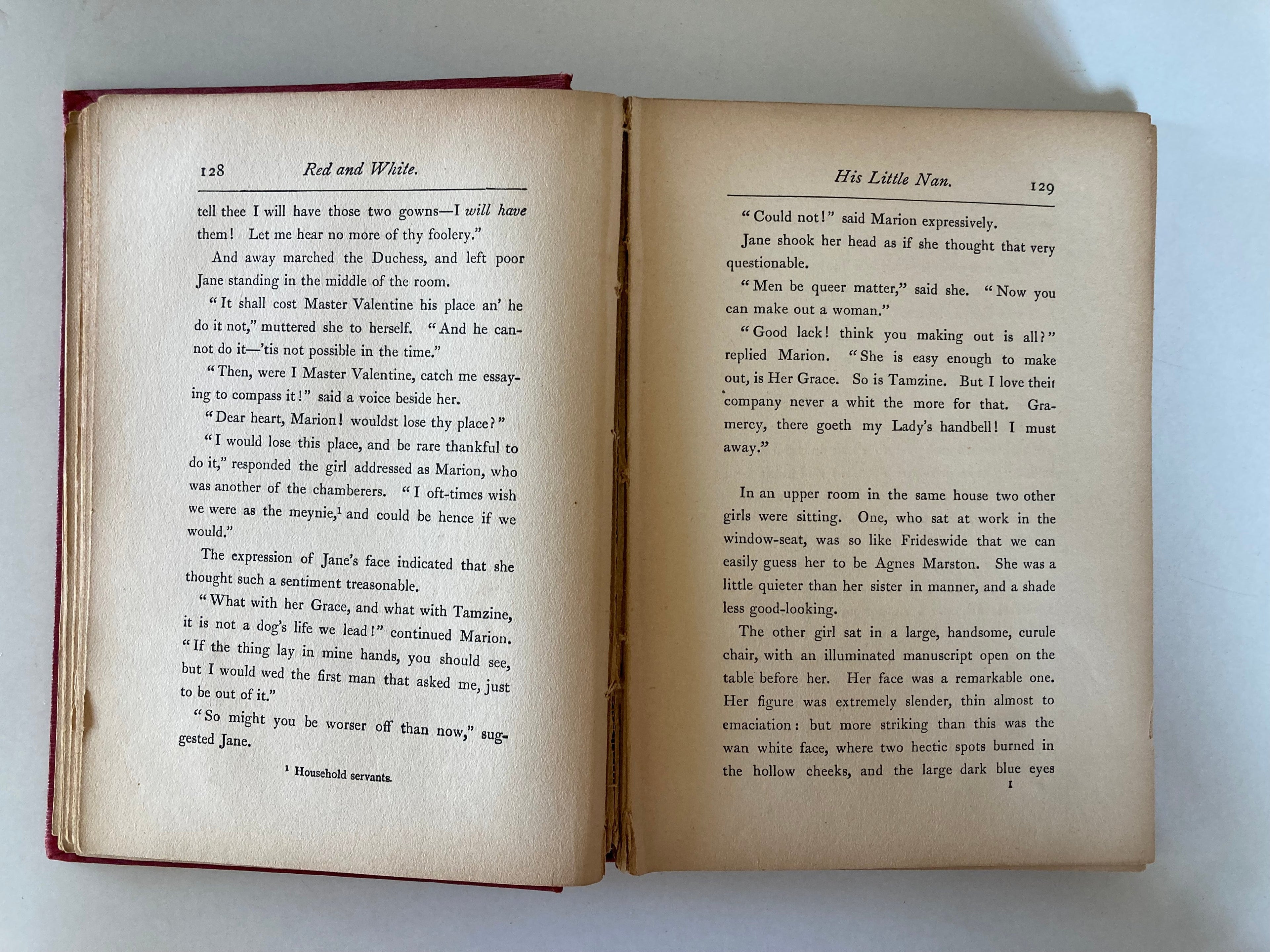 Red and White A Tale of the War of the Roses by Emily Sarah Holt Published by J F Shaw and Co around 1890 (Copy)