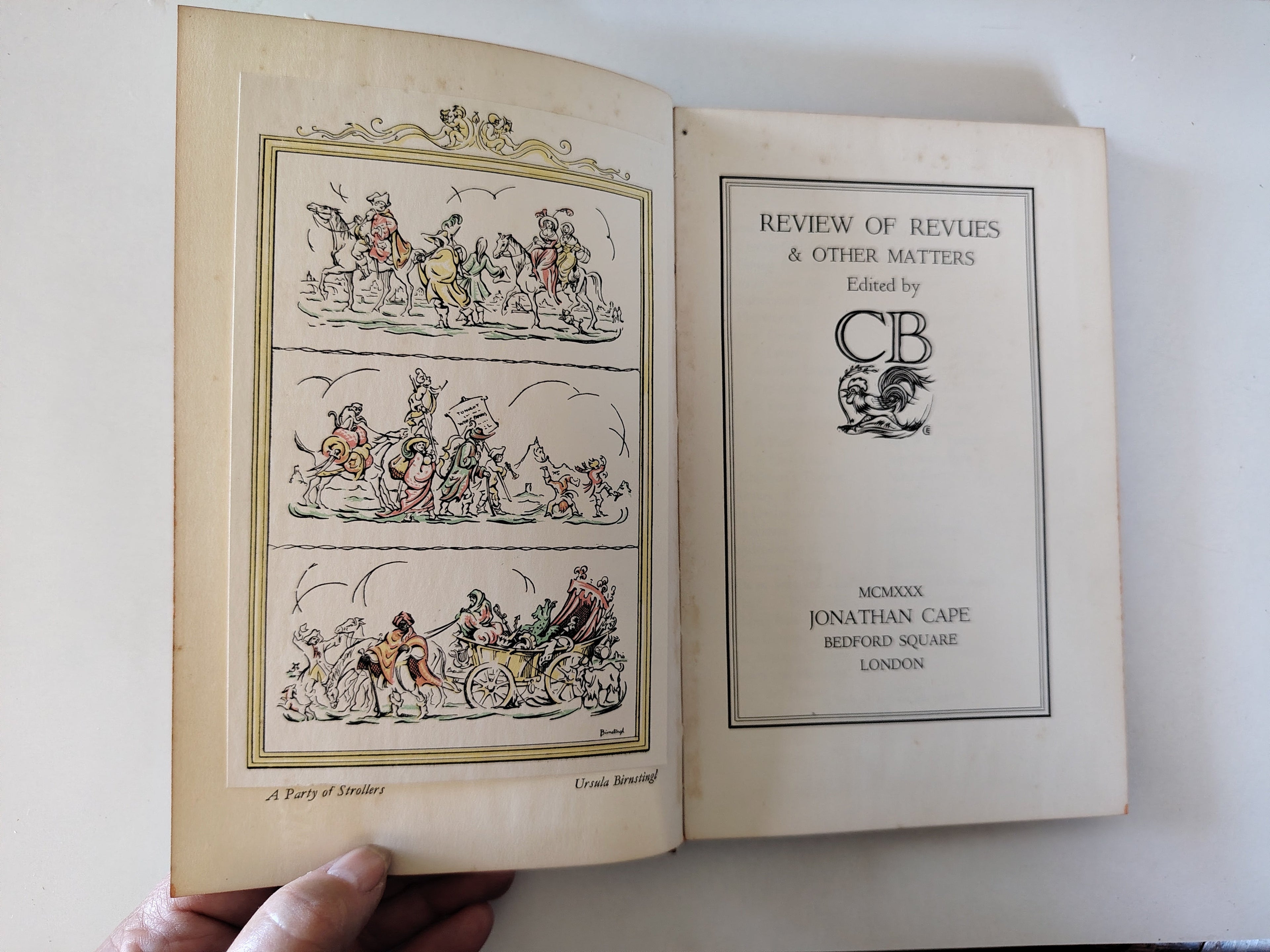 Review of Revues Edited by CBC Charles B Cochran 1930 Illustrated Theatre