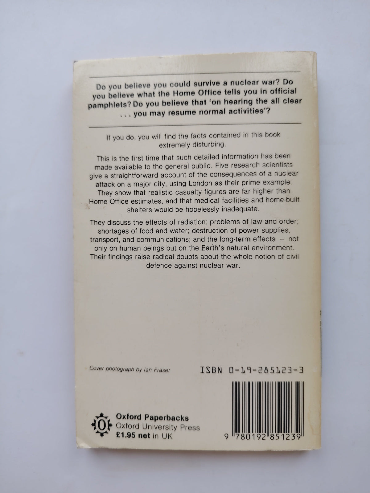 London After the Bomb What a Nucear Attack Really Means by Owen Greene, Barry Rubin, Neil Turok, Philip Webber, Graeme Wilkinson First Edition 1982
