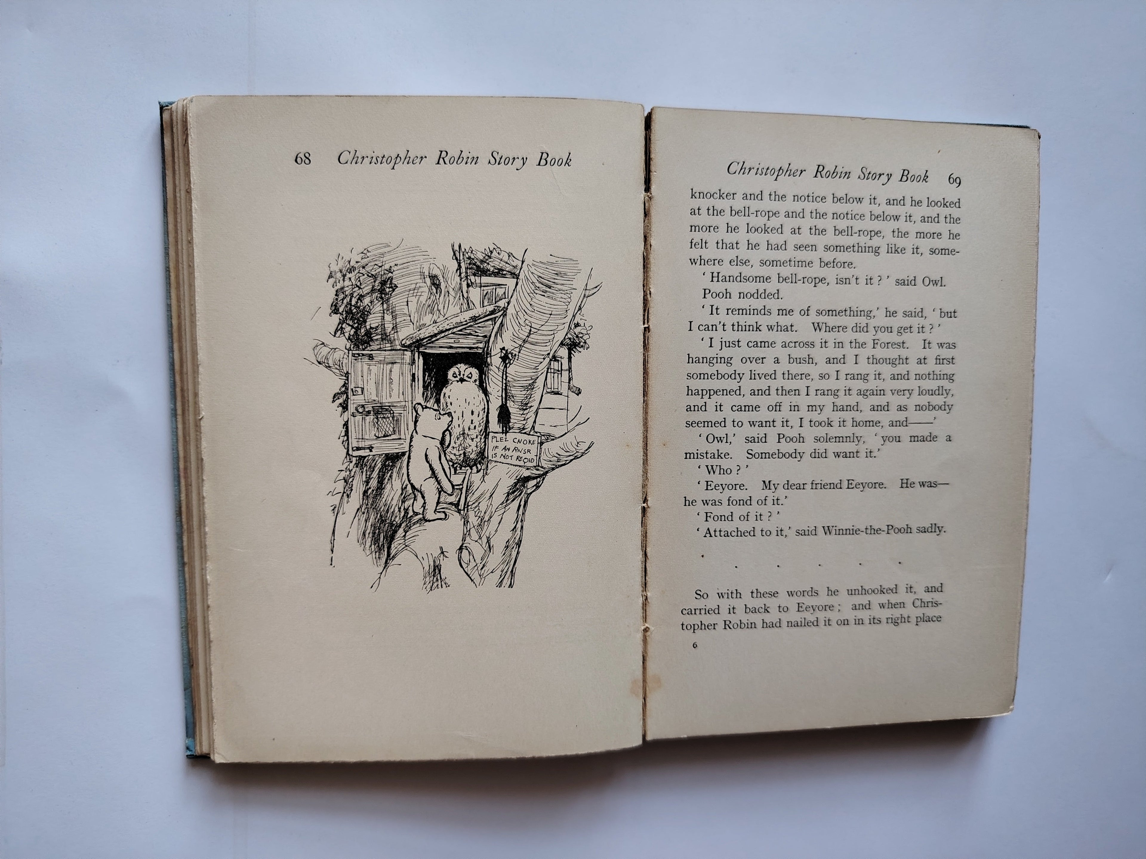 The Christopher Robin Story Book A A Milne First UK Edition 1929 Illustrated by Ernest H Shepard
