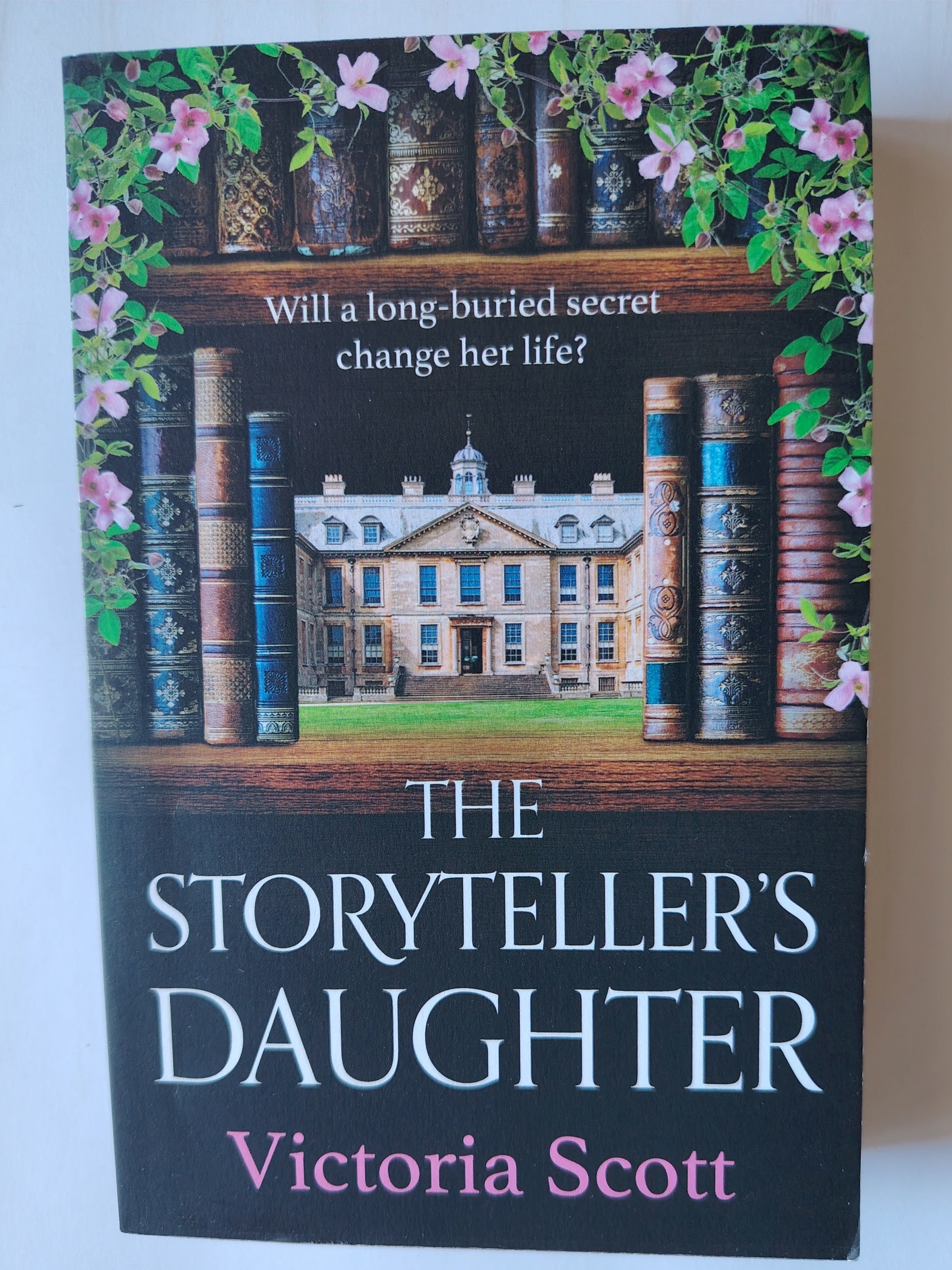 The Storyteller's Daughter by Victoria Scott SIGNED First Edition Paperback 2025