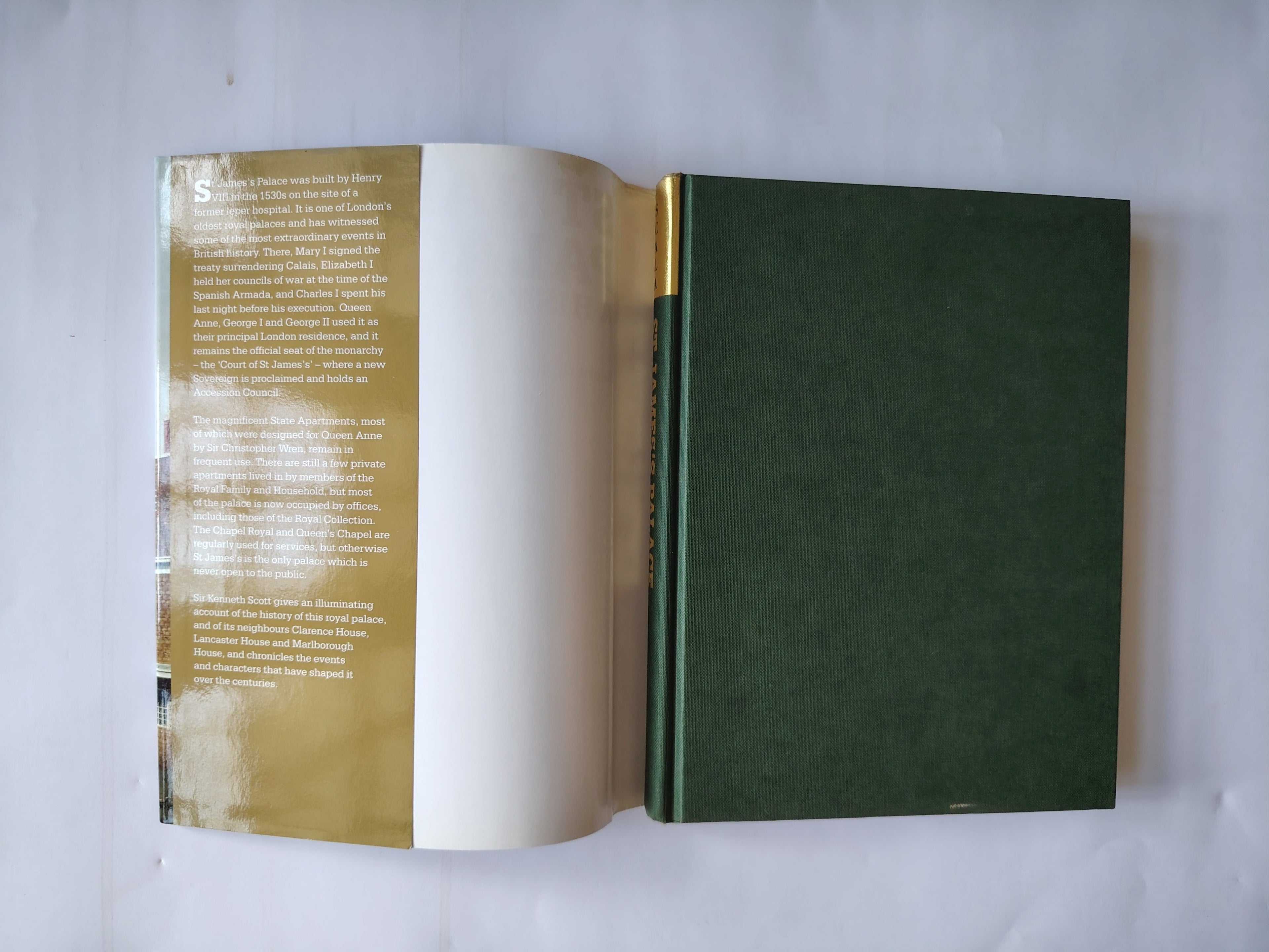 St James's Palace A History by Kenneth Scott First Edition Illustrated Book from 2010