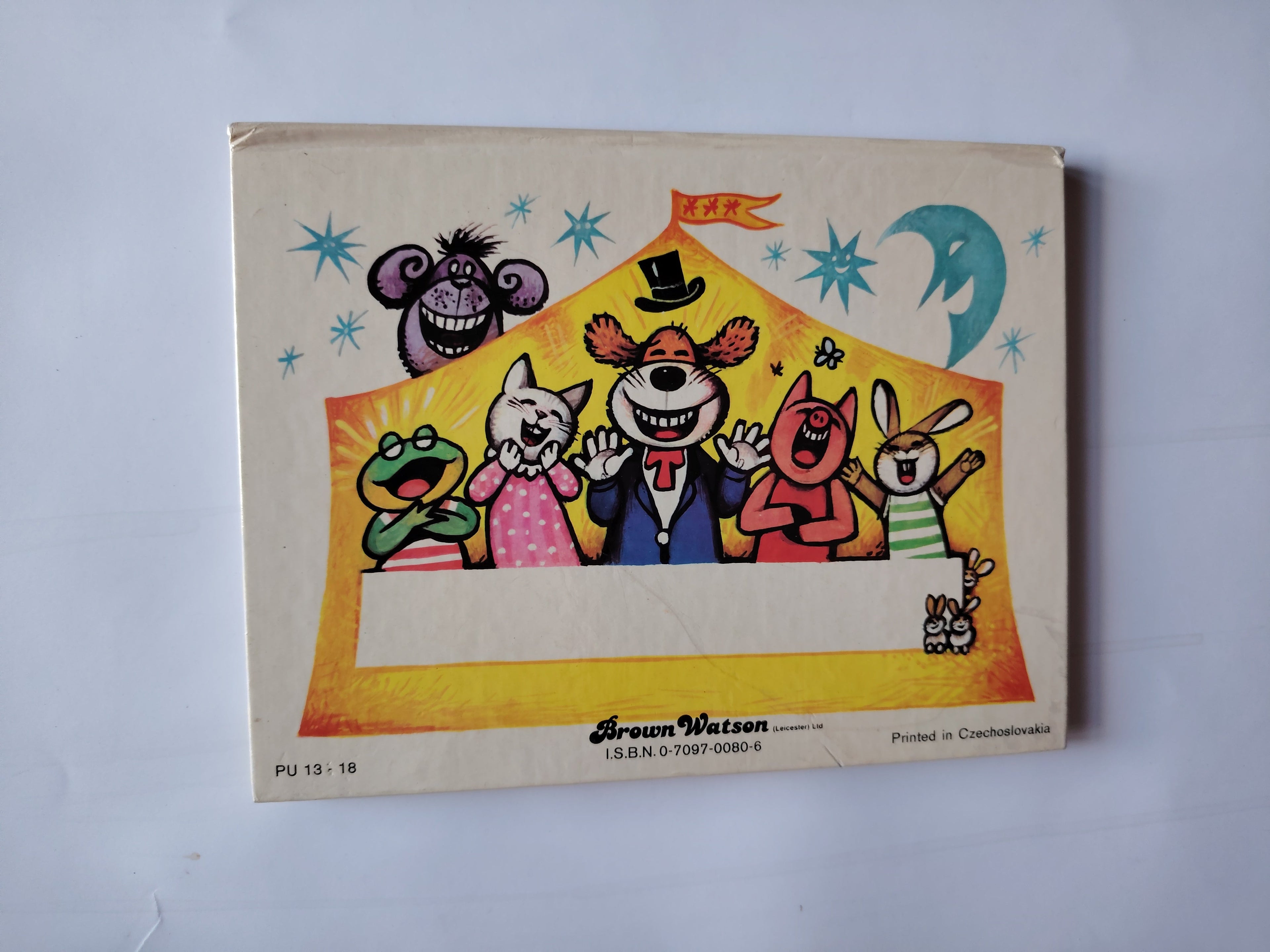 The Magic of the Circus Illustrated by Kubasta Brown Watson Ltd Pop-up Book 1982