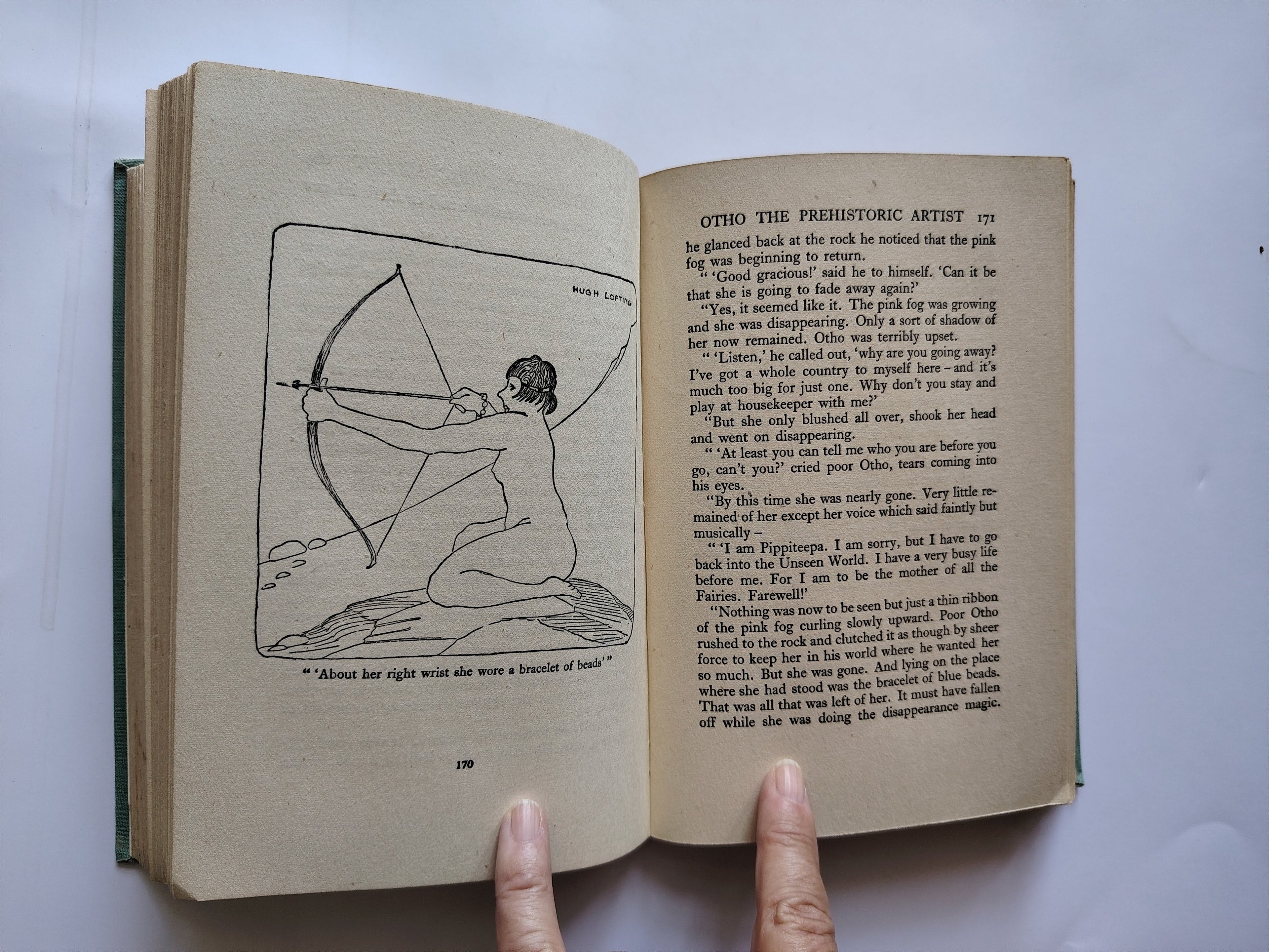 Doctor Doolittle's Garden Illustrated Hardback Book Hugh Lofting 10th Impression 1943