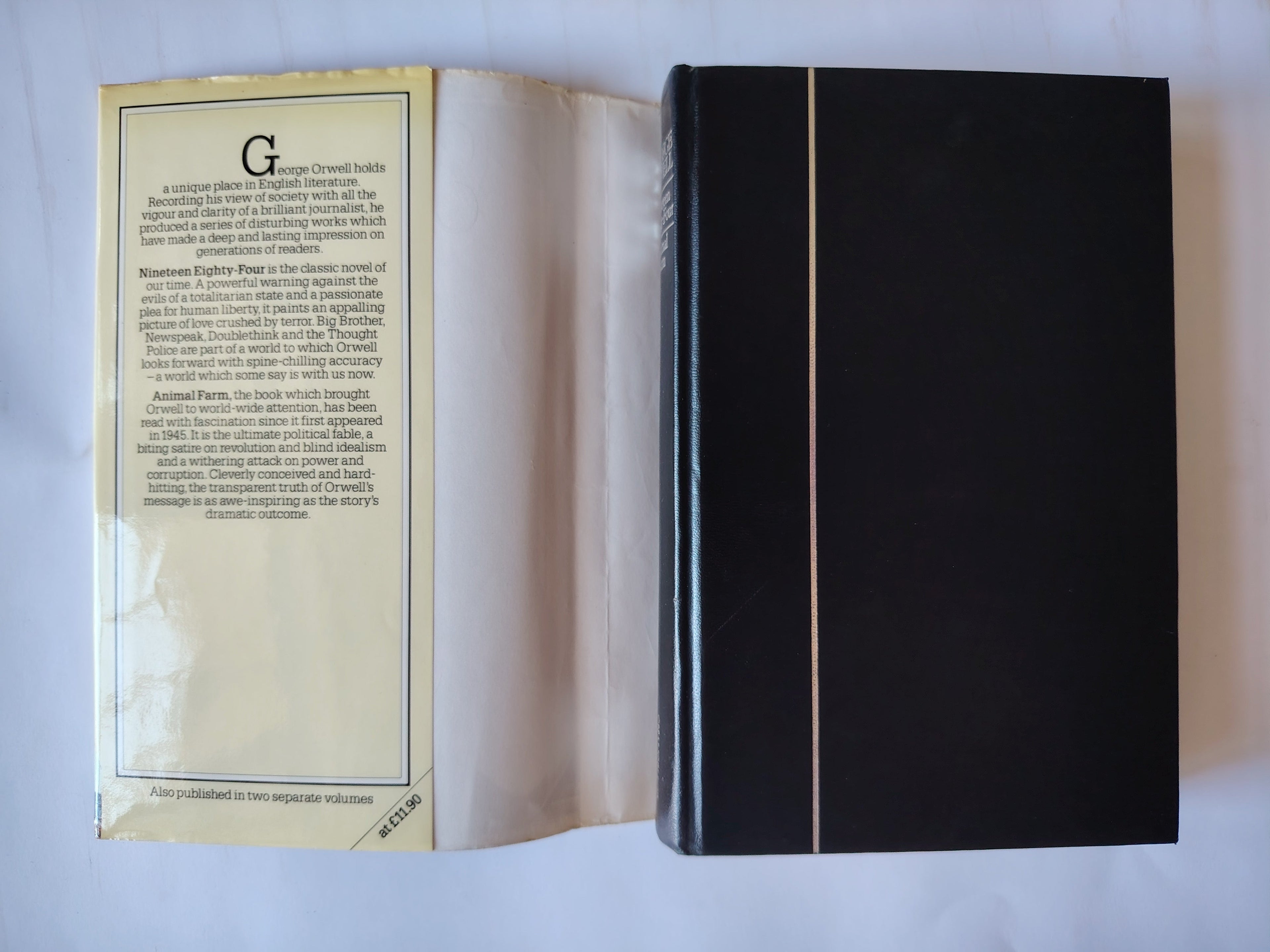 George Orwell Nineteen Eighty-Four and Animal Farm Complete and Unabridged Chancellor Press Published in 1984
