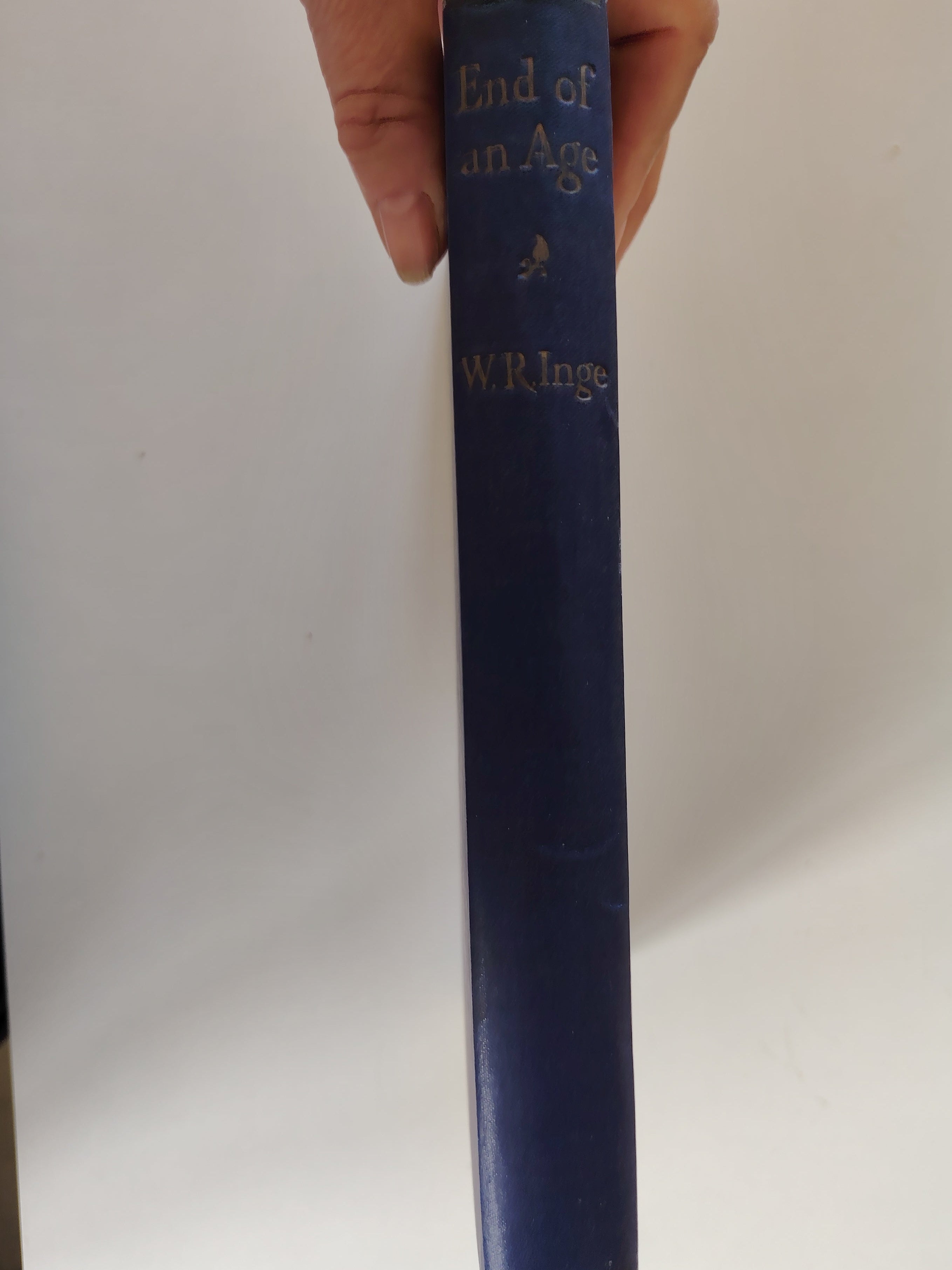 The End of an Age and Other Essays by William Ralph Inge First Edition February 1948