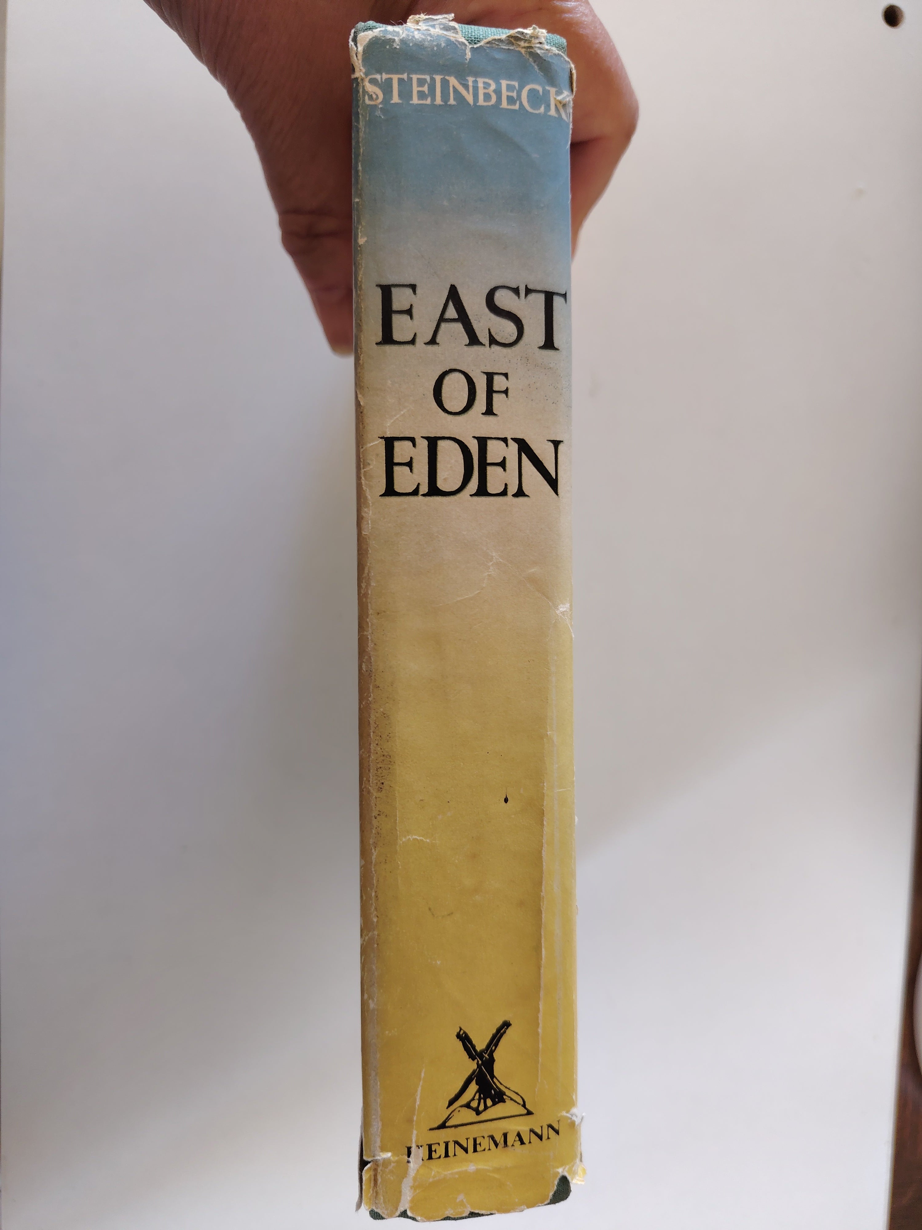 East of Eden by John Steinbeck First UK Edition 1952 With Dustjacket and 'Bite' Error William Heinemann