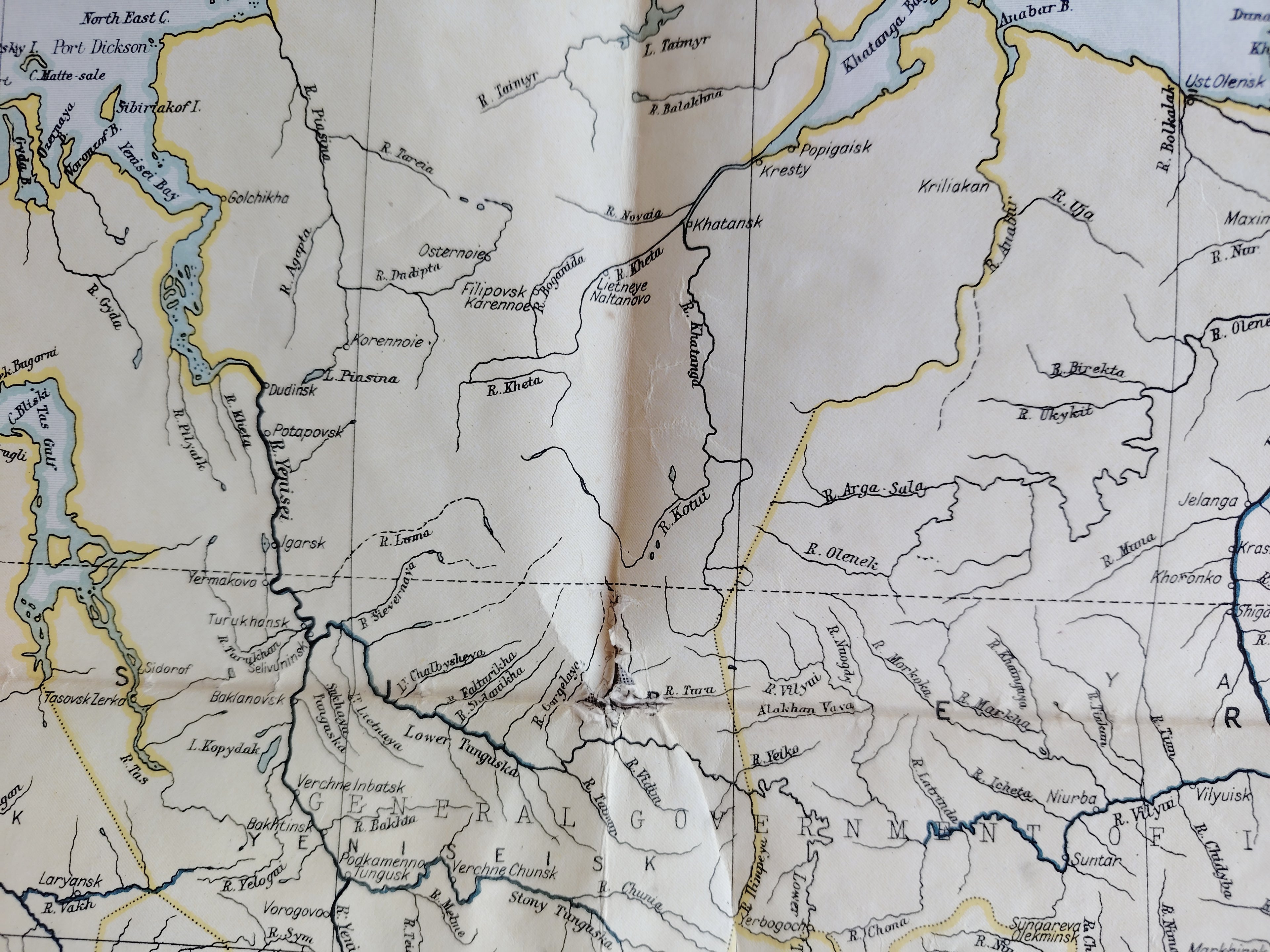Geographia Commercial & Political Map of the World by Alexander Gross c1920 in Original Cloth Folder
