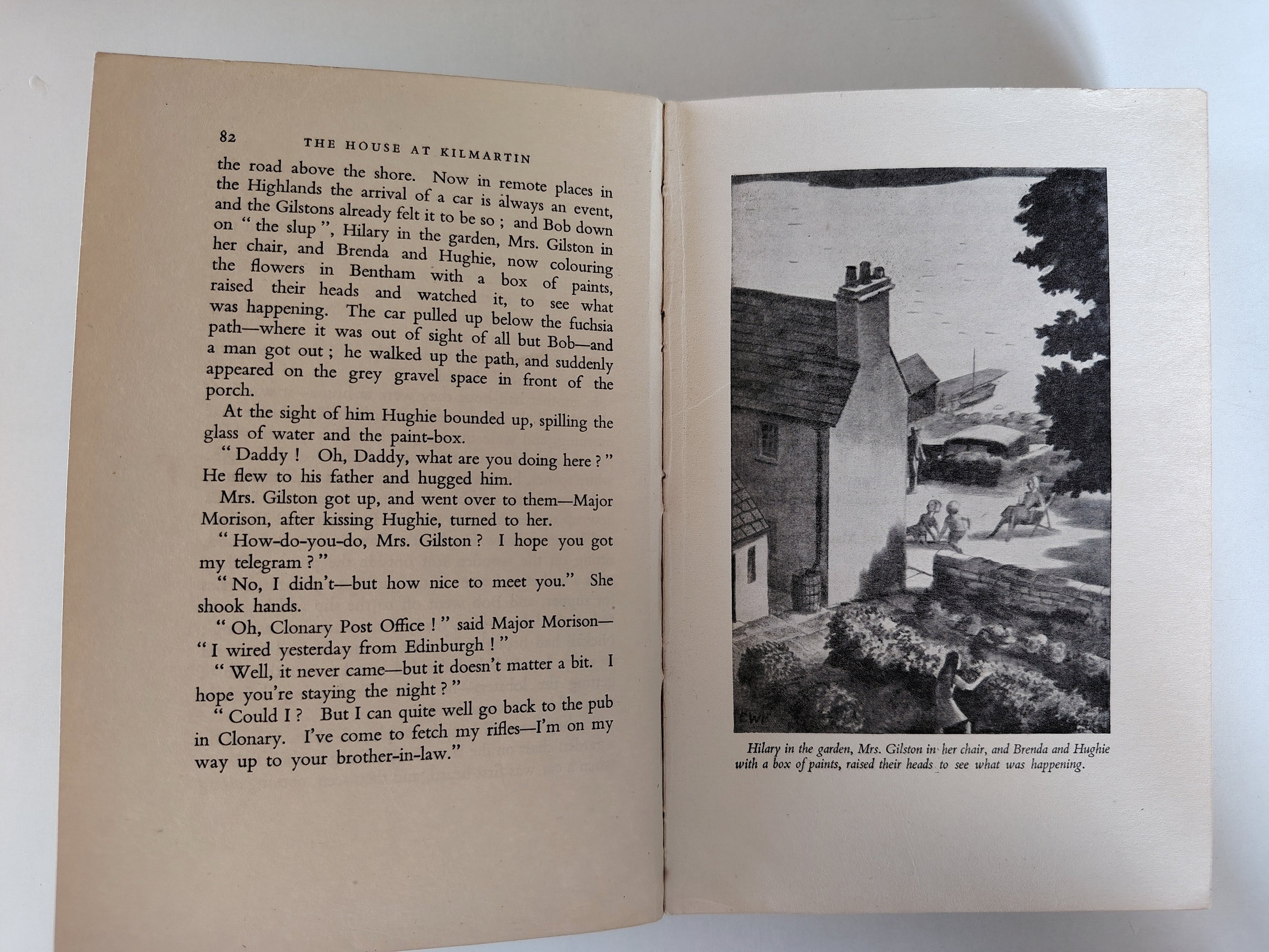 The House at Kilmartin by Ann Bridge with Illustrations by C W Bacon First Edition Hardback Book from 1951