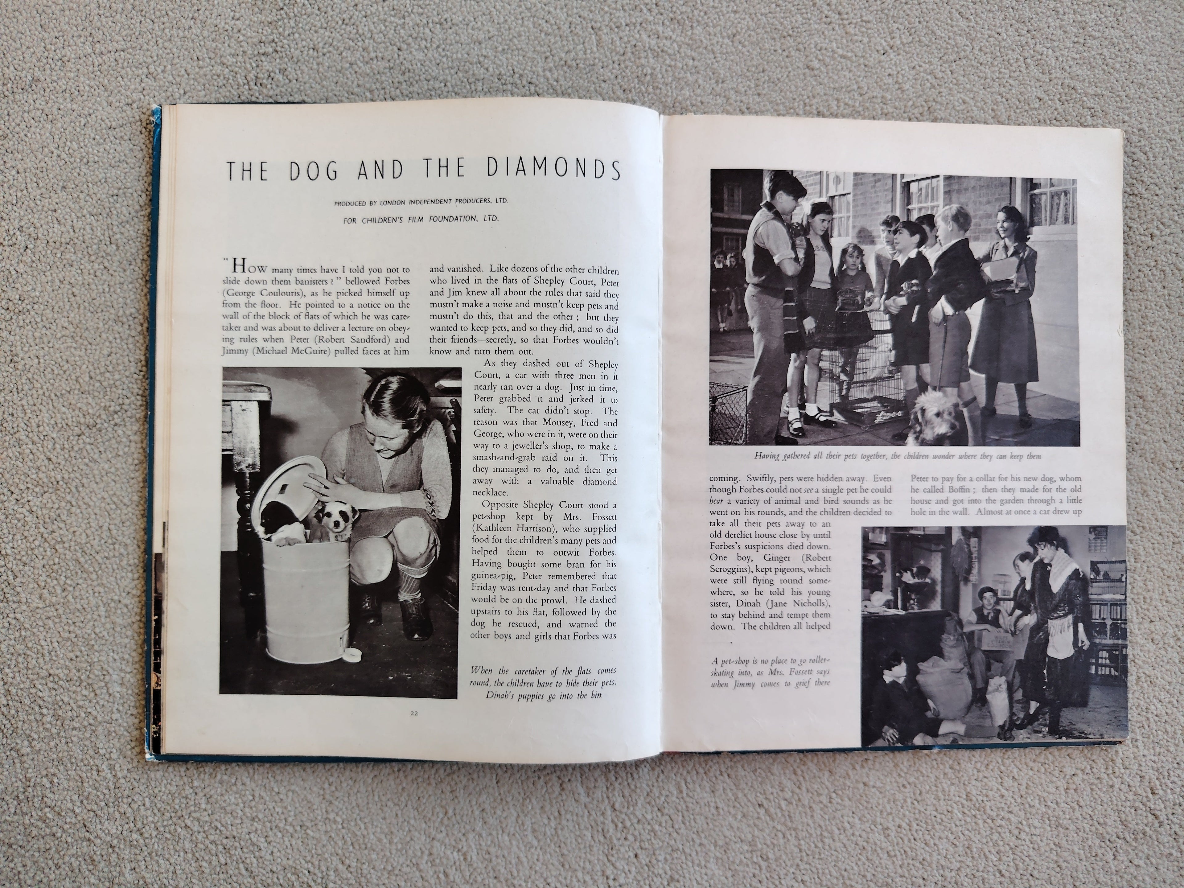 The Boys' and Girls' Cinema Clubs Annual Gene Kelly Front Cover Undated