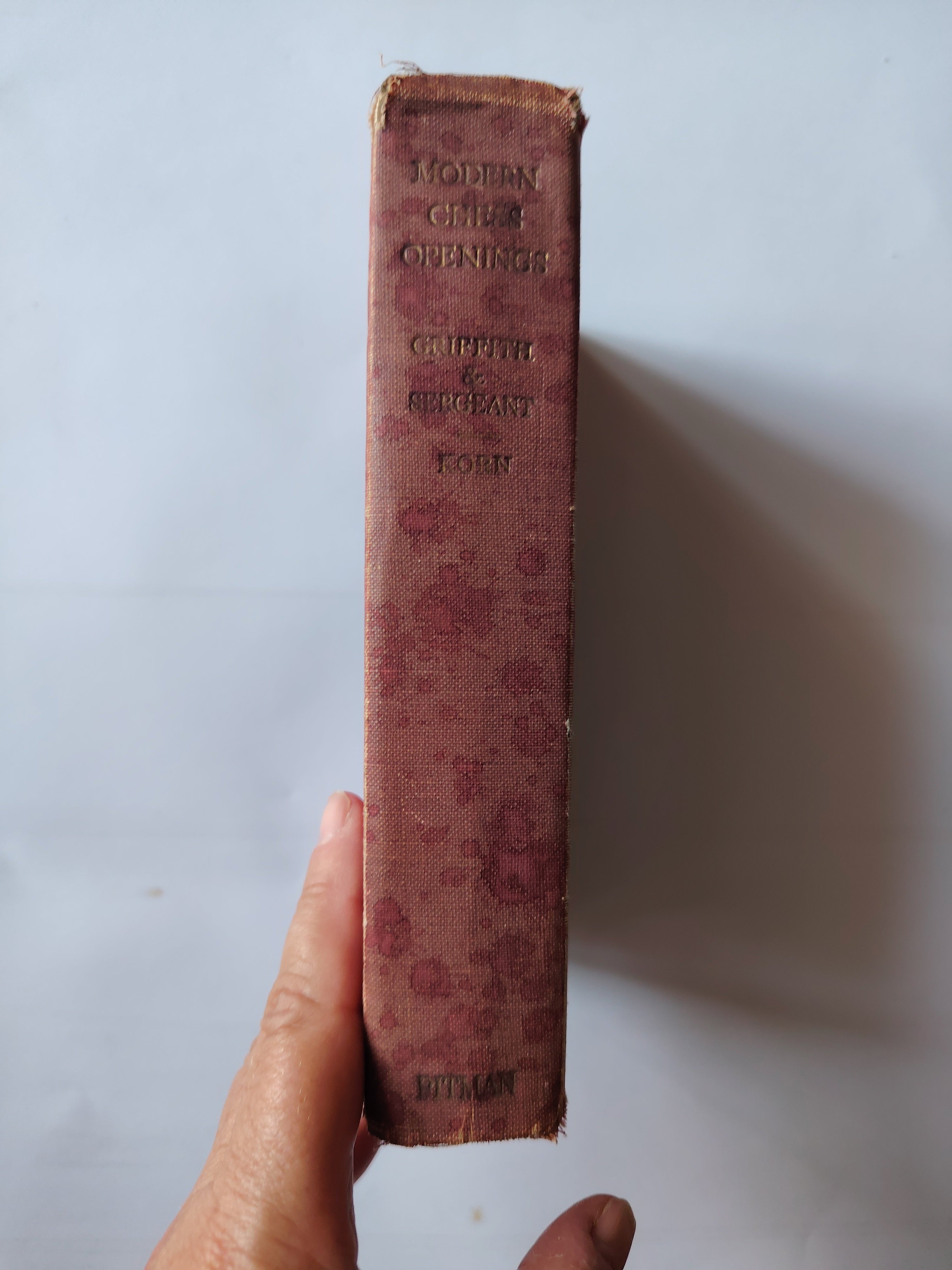 Modern Chess Openings under the Editorship of R C Griffith and P W Sergeant Completely Revised by W Korn 1948