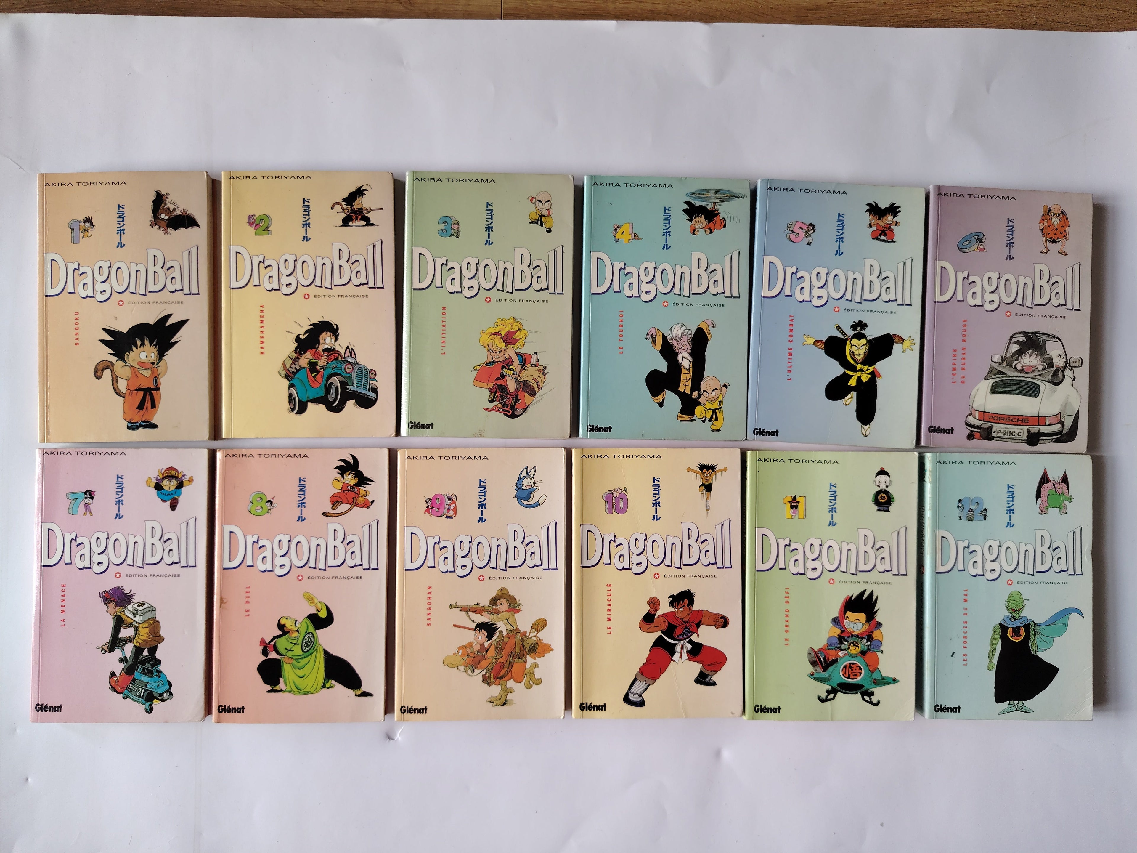 DragonBall by Akira Toriyama Vols 1-12 Edition Francaise in French 1990s