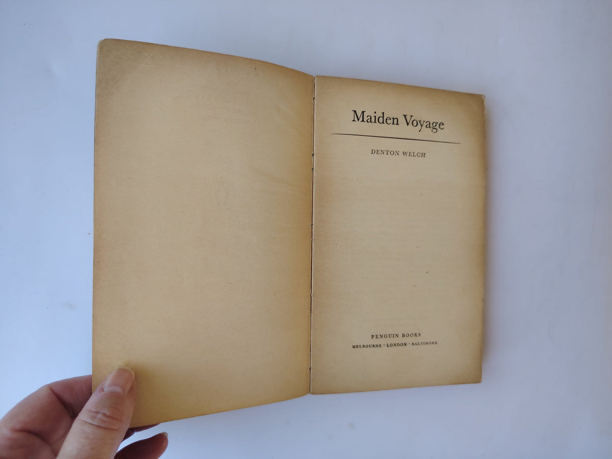 Maiden Voyage by Denton First Penguin Paperback 1954