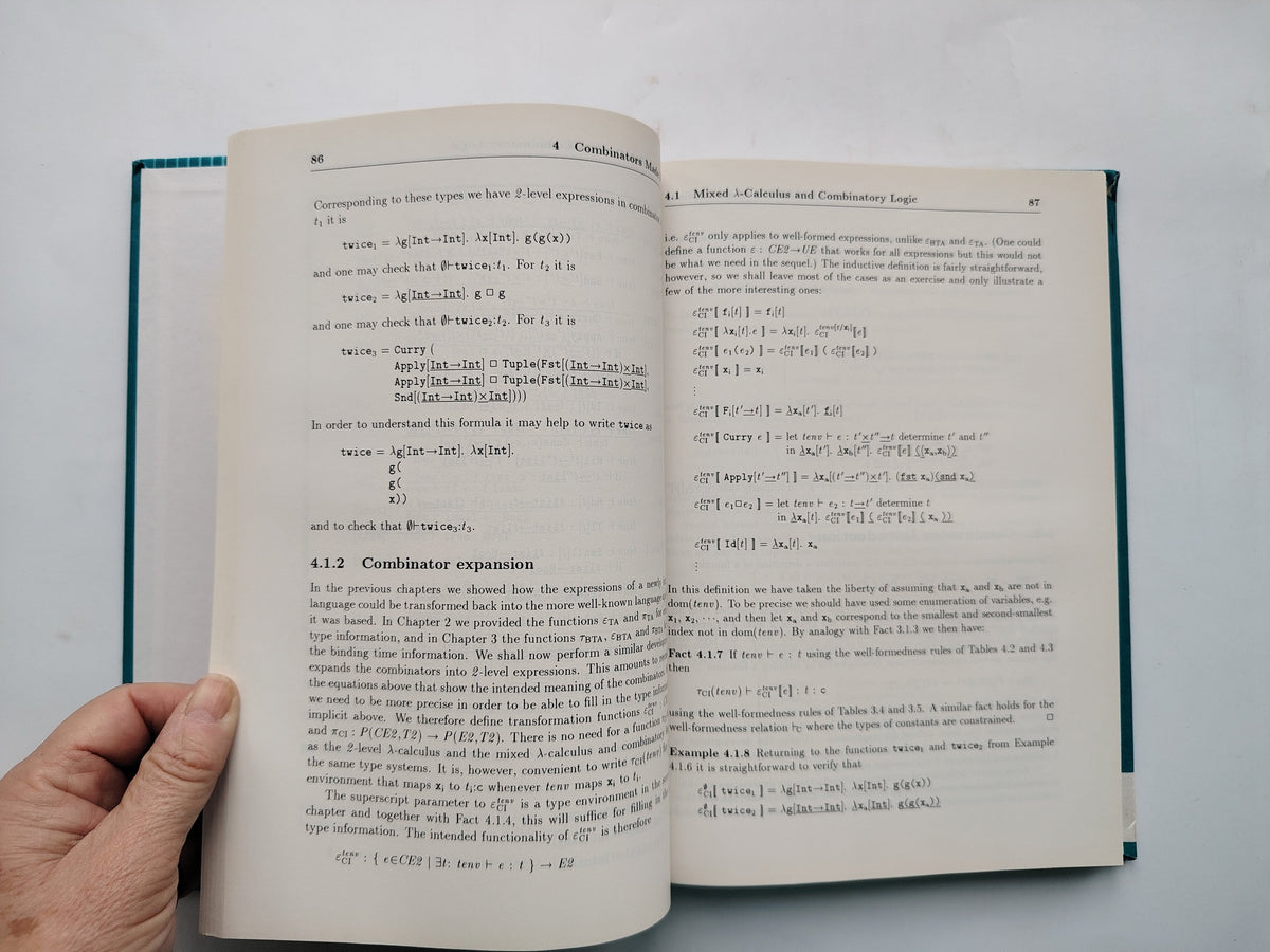 Two-Level Functional Languages by F Nielson & H R Nielson Cambridge Tracts in Theoretical Computer Science 34 First Edition 1992