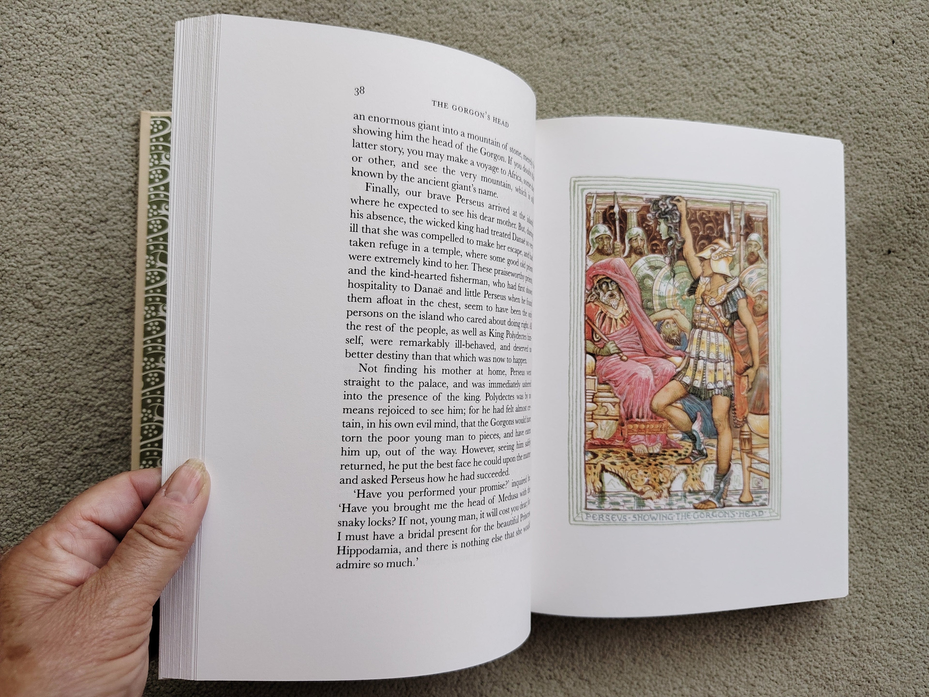 A Wonder Book for Girls & Boys by Nathaniel Hawthorne with 60 Designs by Walter Crane The Folio Society 2008 in Slipcase