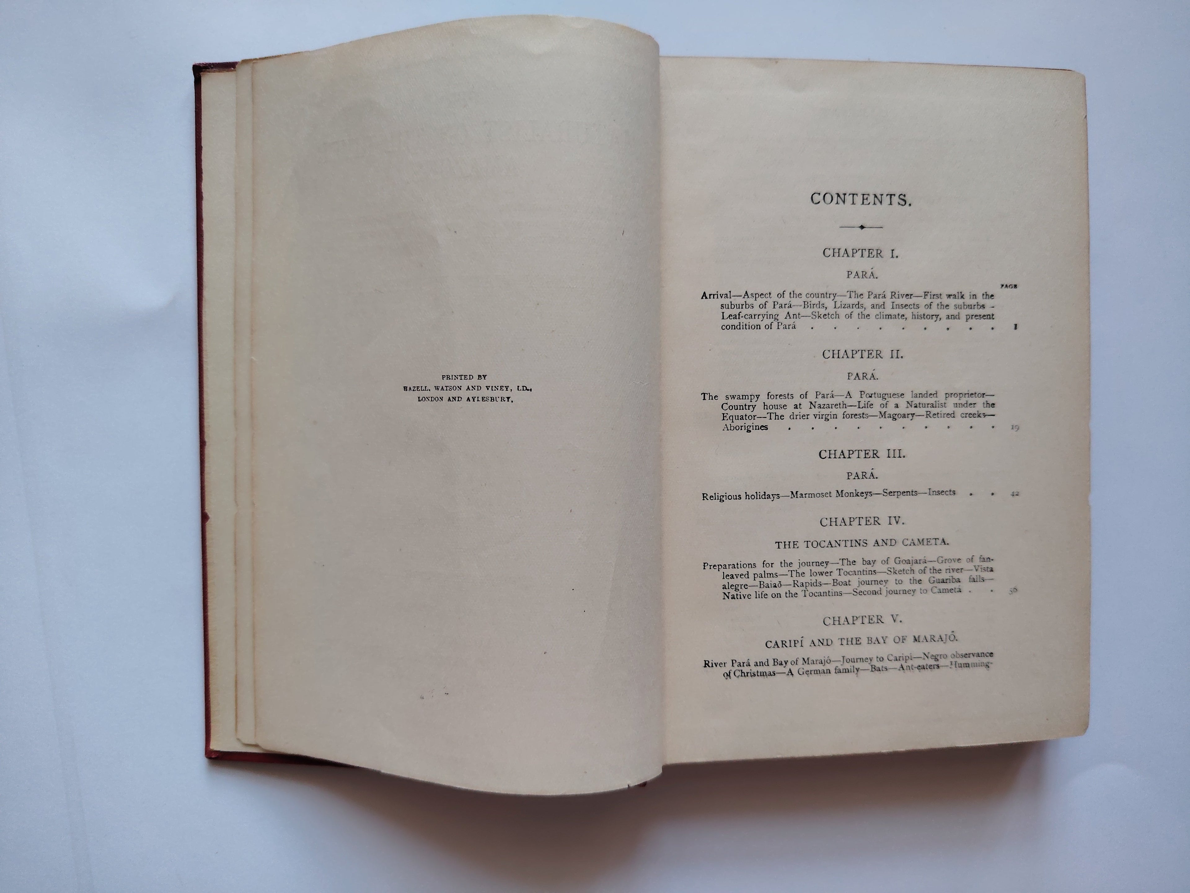 The Naturalist on the River Amazons by Henry Walter Bates 1910 Popular Edition Illistrated