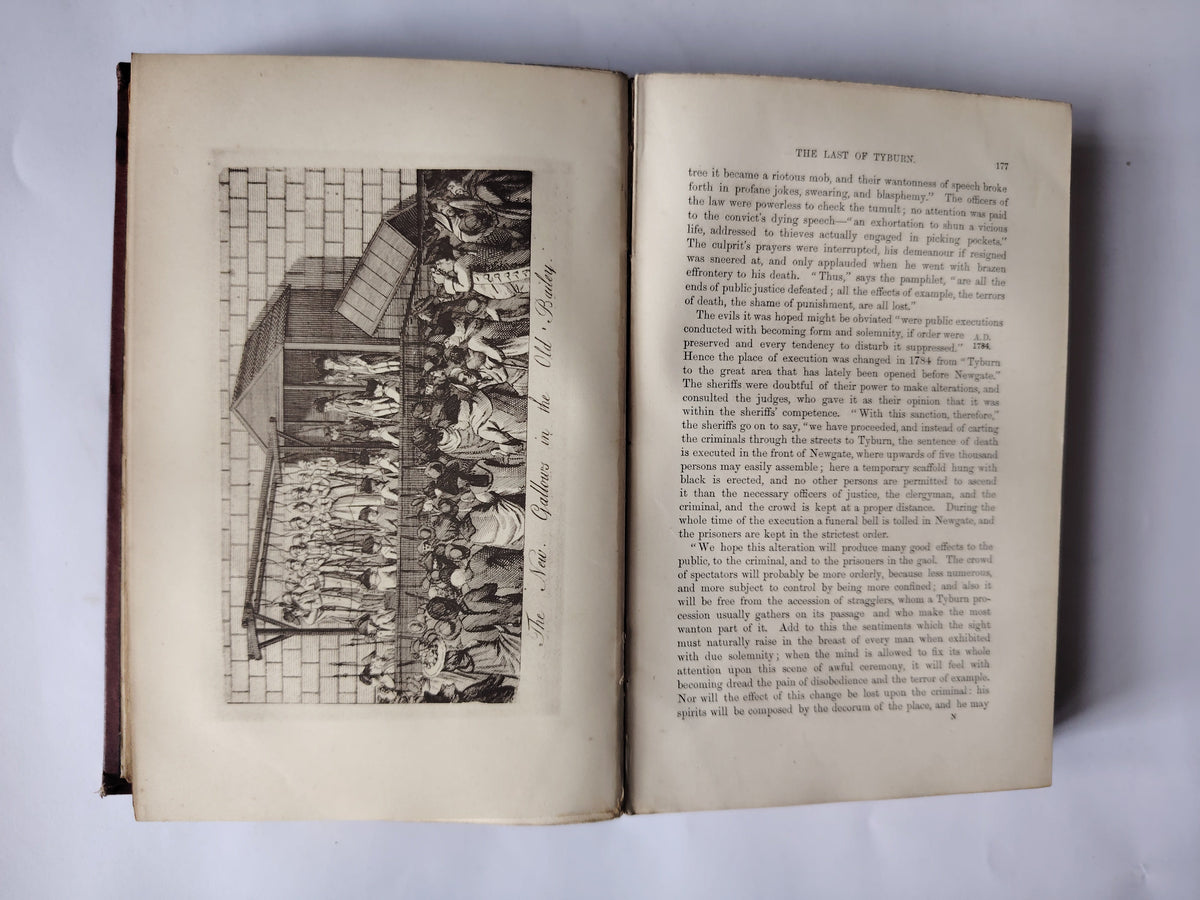 The Chronicles of Newgate by Arthur Griffiths Published by Chapman and Hall in a New Edition in 1884