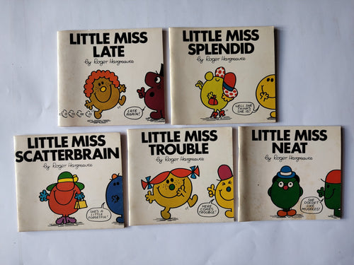 38 Vintage Mr Men and Little Miss Roger Hargreaves Books Some First Editions from 197