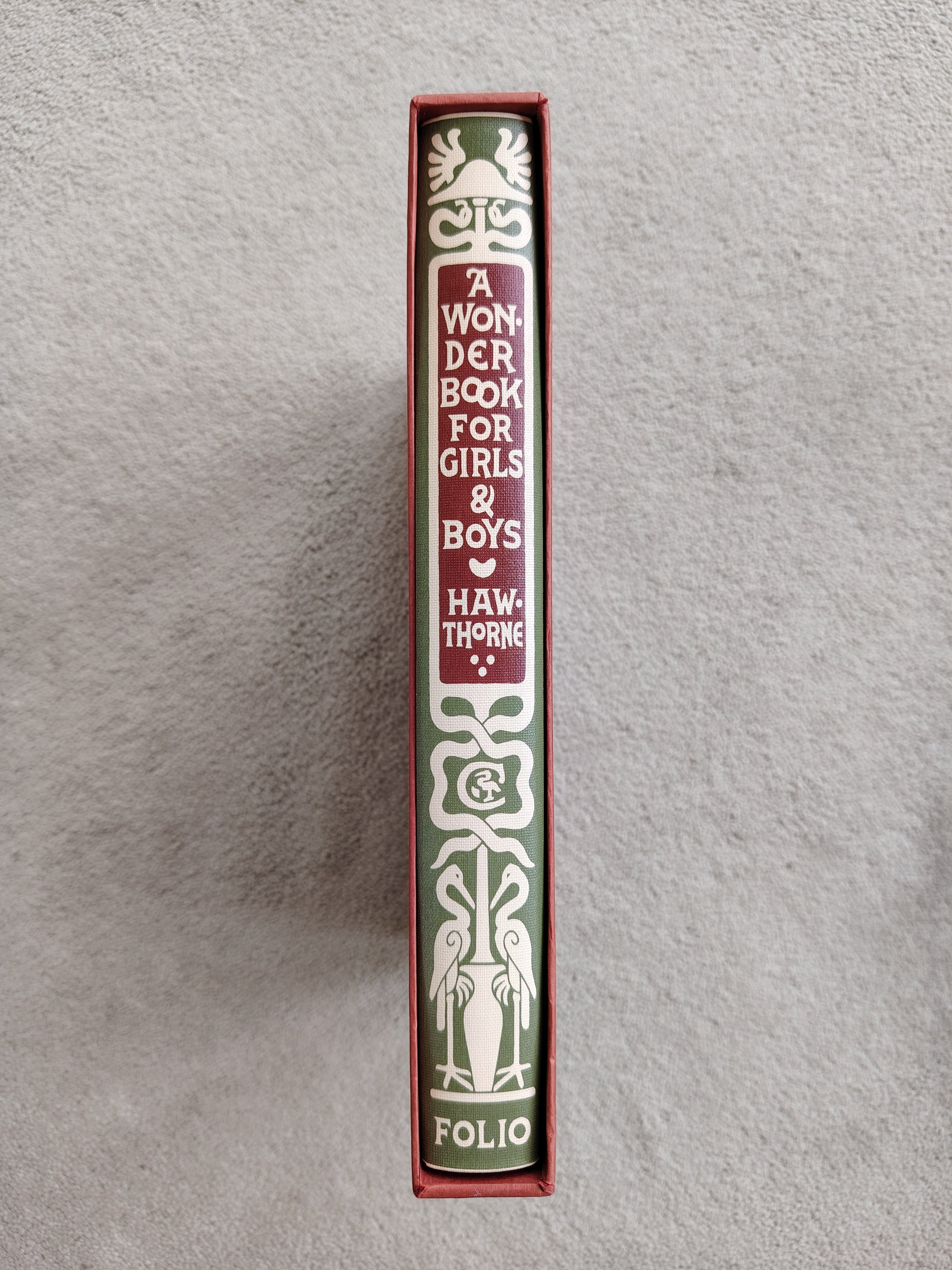 A Wonder Book for Girls & Boys by Nathaniel Hawthorne with 60 Designs by Walter Crane The Folio Society 2008 in Slipcase