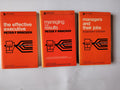 Three Books - Pan Piper Management Series Peter F Drucker Rosemary Stewart 1964 and 1967
