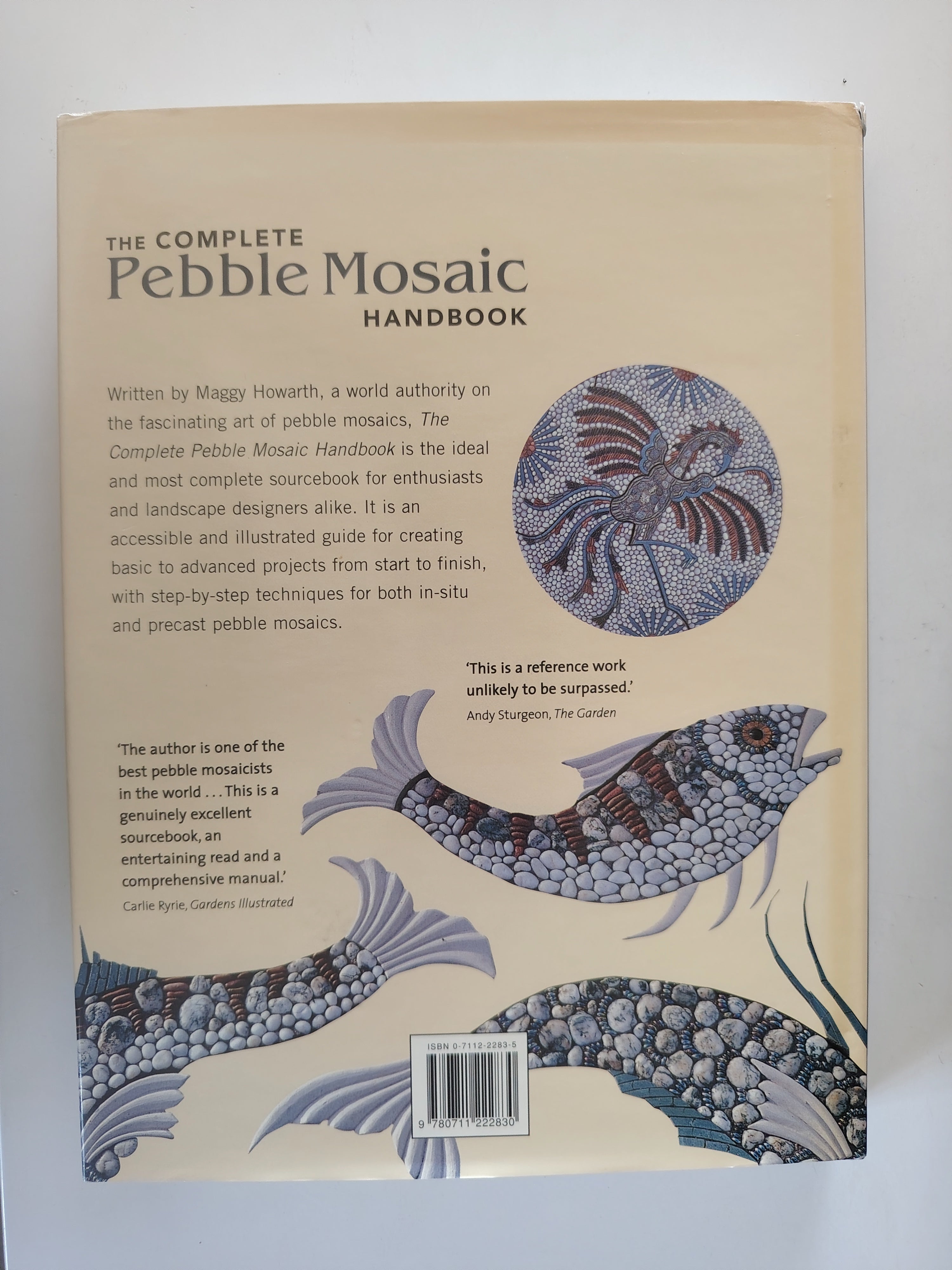 The Complete Pebble Mosaic Handbook by Maggy Howard Fully Illustrated Hardback Book from 2003