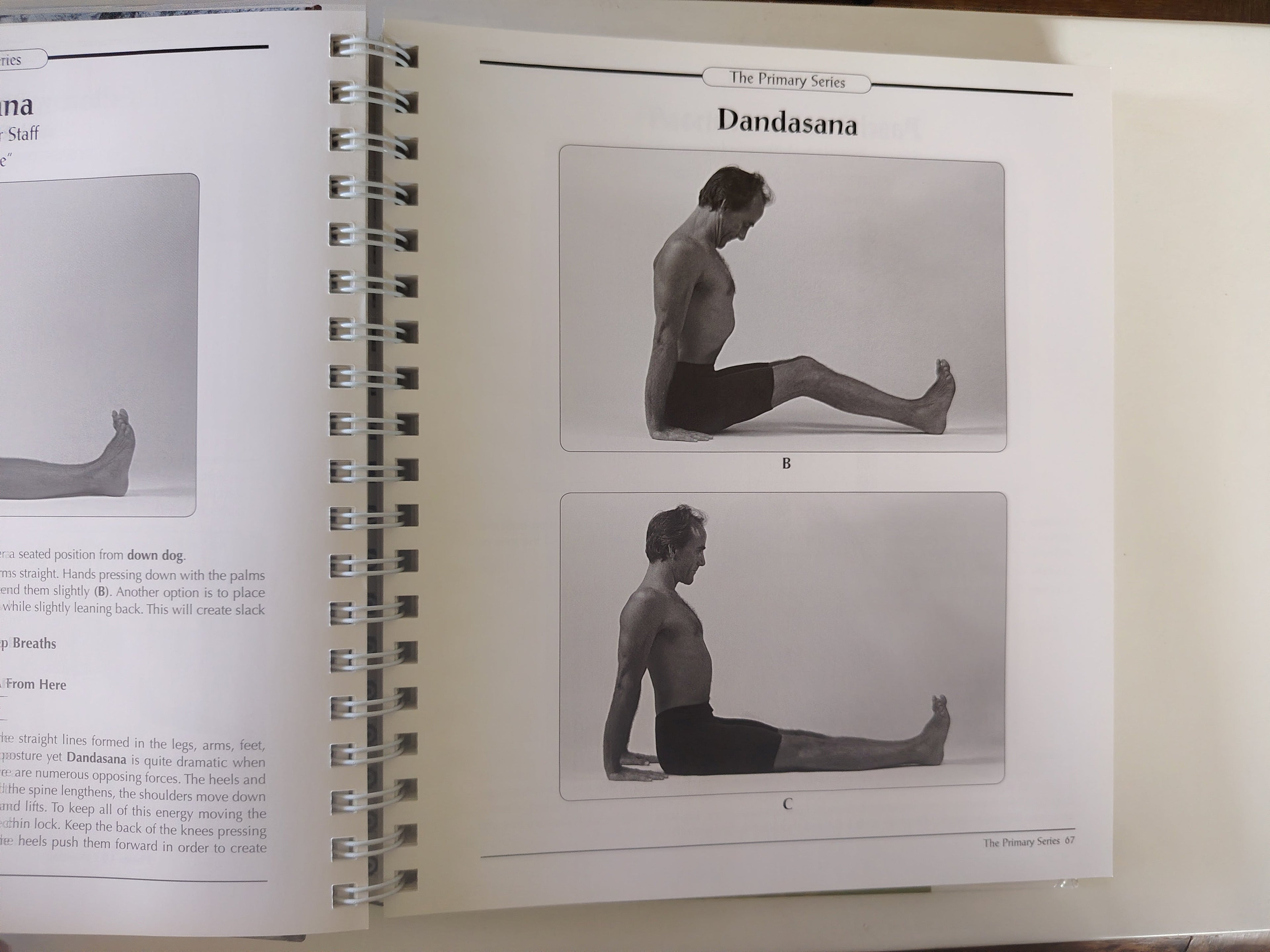 Ashtanga Yoga The Practice Manual by K Pattabhi Jois, Designed by David Swenson and Eric Sod An Illustrated Guide to Personal Practice 2007